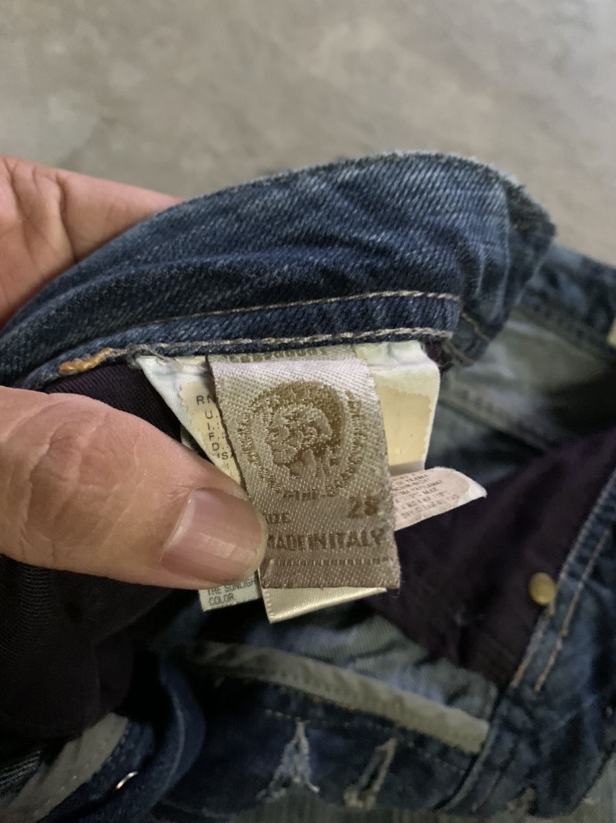 Designer × Diesel vintage diesel flare distressed rusty fade washed Size US 32 / EU 48 - 7 Thumbnail