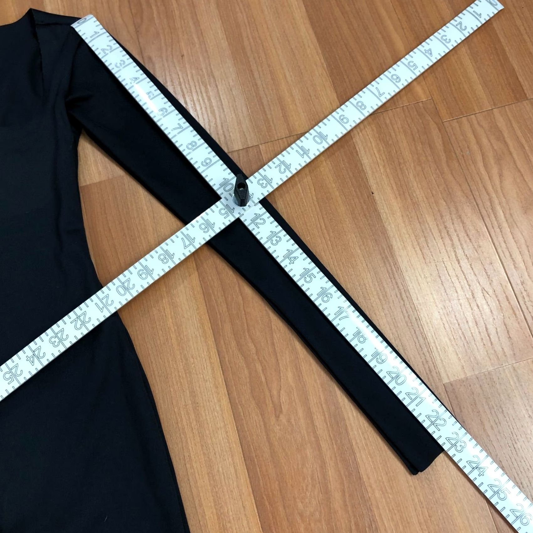 SKIMS Skims XS Women's Square Neck Polyamide Stretch Maxi Dress 56 Inch Black MINT HRJ Size XS / US 0-2 / IT 36-38 - 4 Thumbnail