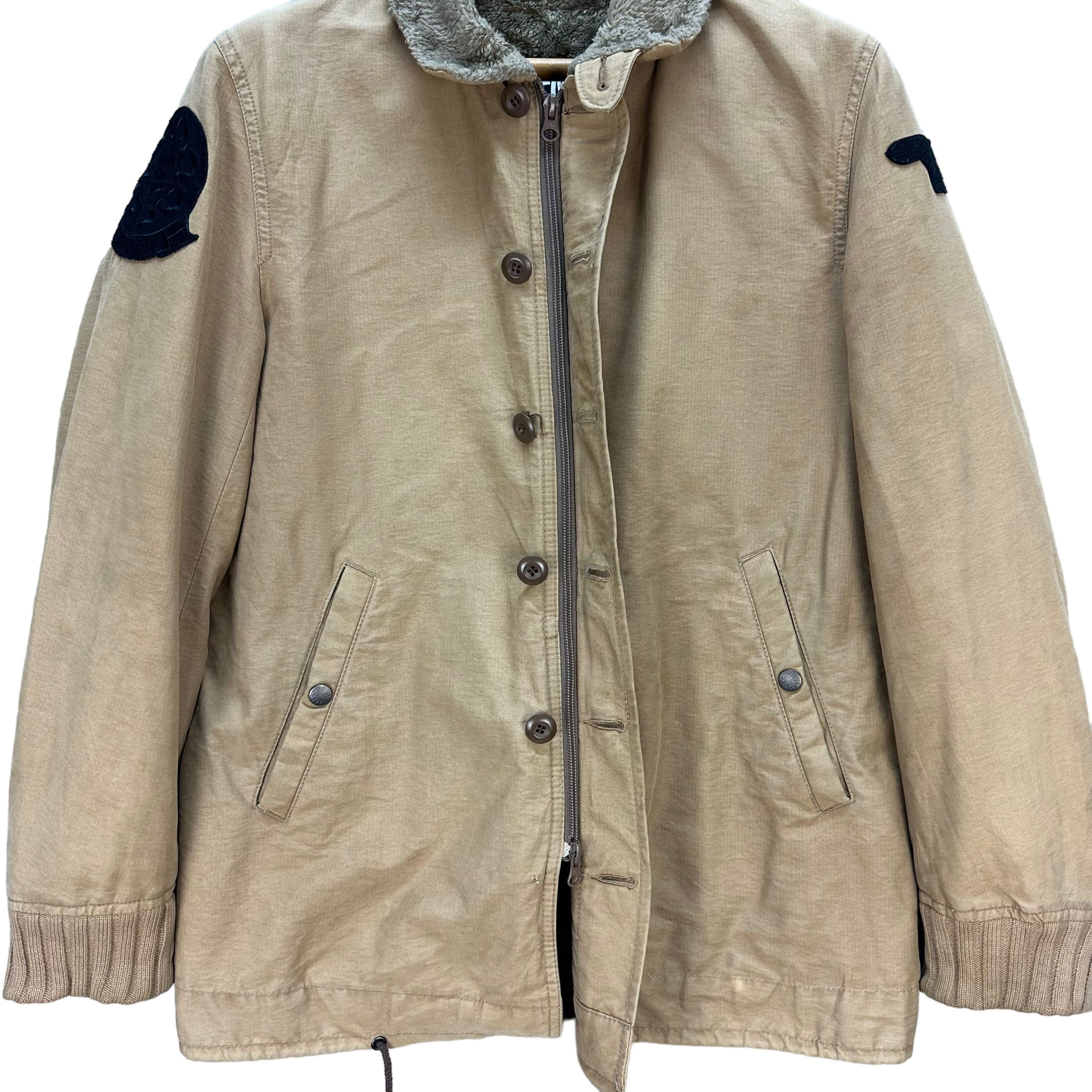 PPFM PPFM SHEARLING DECK JACKET #7608-157 Size US S / EU 44-46 / 1 - 9 Thumbnail