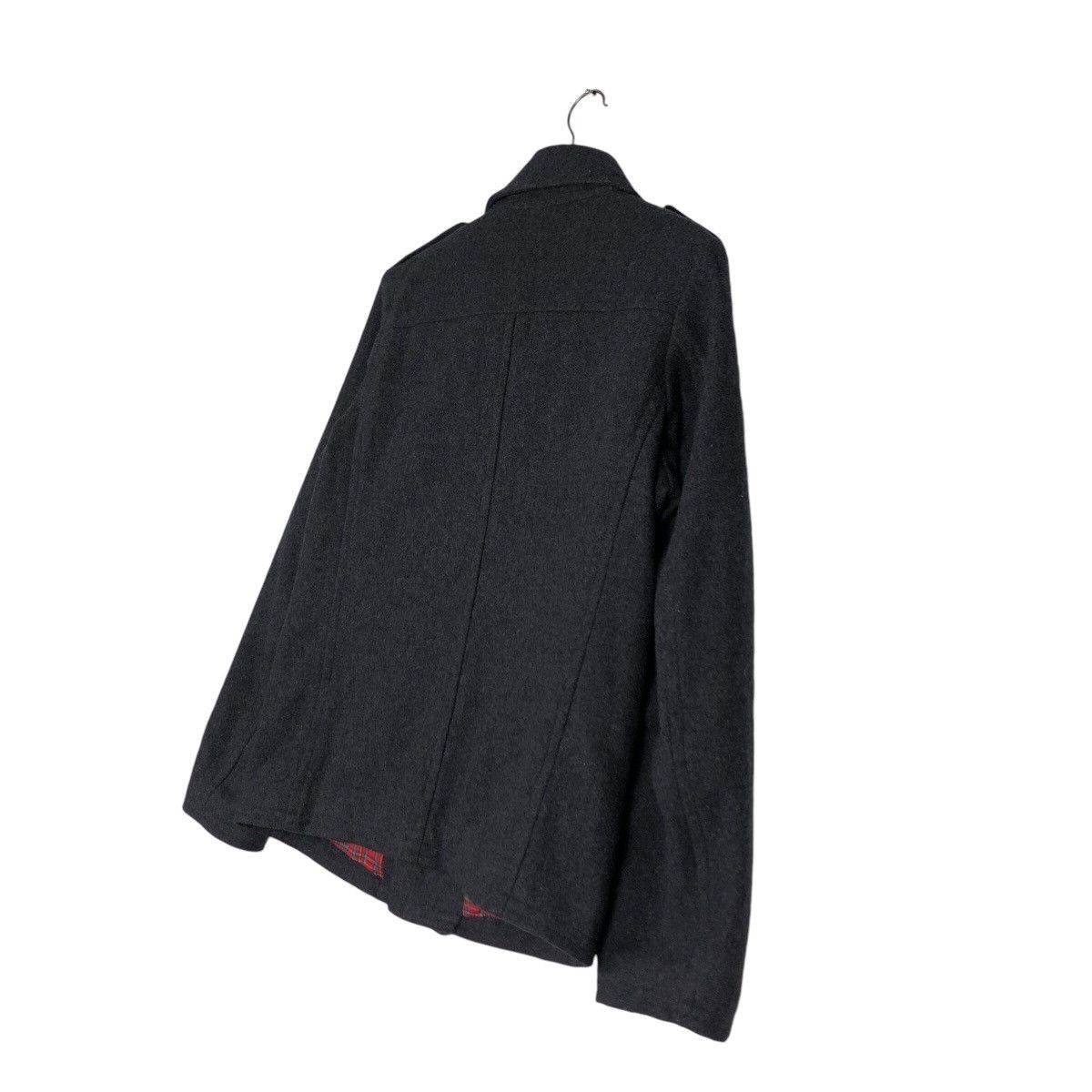 Fred Perry 📌Vintage Wool Biker Jacket Fred Perry Blanket Tartan Lining Size US L / EU 52-54 / 3 - 11 Thumbnail