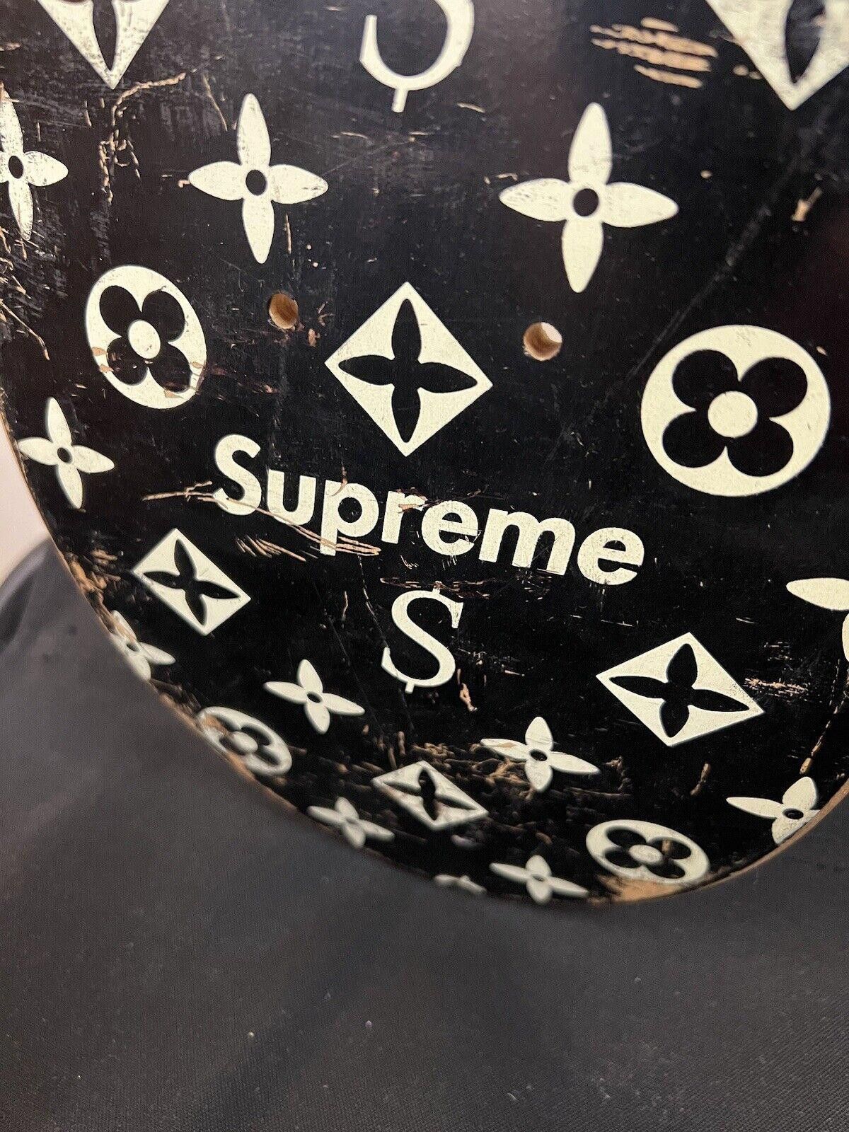 Supreme Pre-Owned 2000 Supreme LV Louis Vuitton Monogram Deck Black Size ONE SIZE - 4 Thumbnail