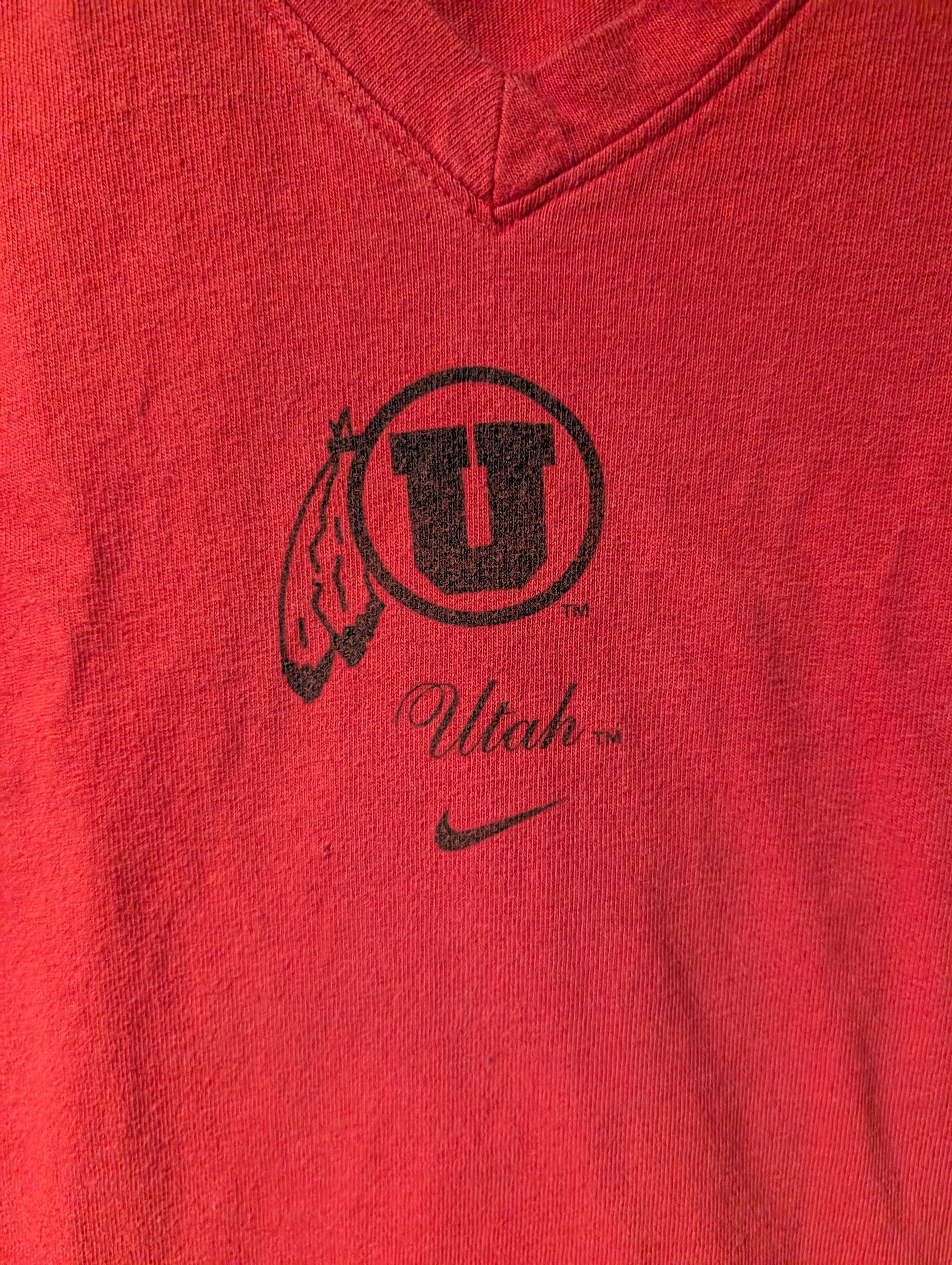 Nike Vintage Y2K University Utah Nike Center Swoosh Woman T-Shirt Size M / US 6-8 / IT 42-44 - 2 Thumbnail
