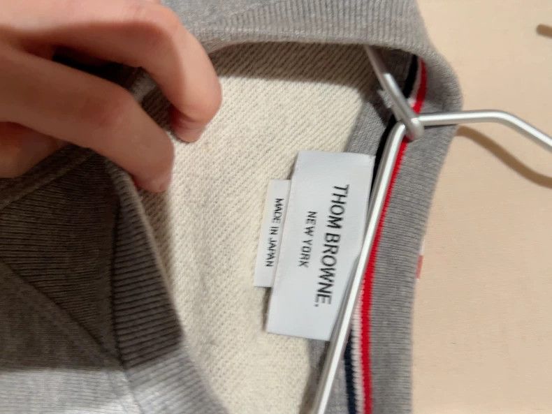Thom Browne Thom Browne Gray turtleneck hoodie Size US S / EU 44-46 / 1 - 2 Thumbnail