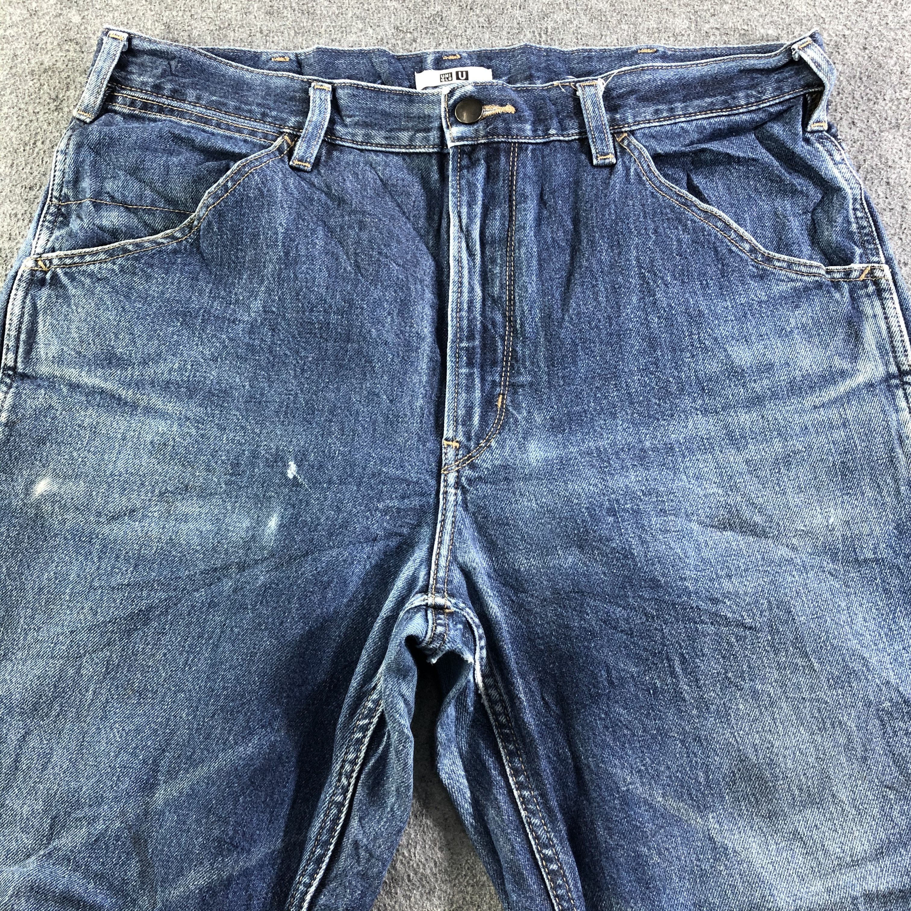Uniqlo Blue Wash Uniqlo Jeans-J3757 Size US 37 - 3 Thumbnail