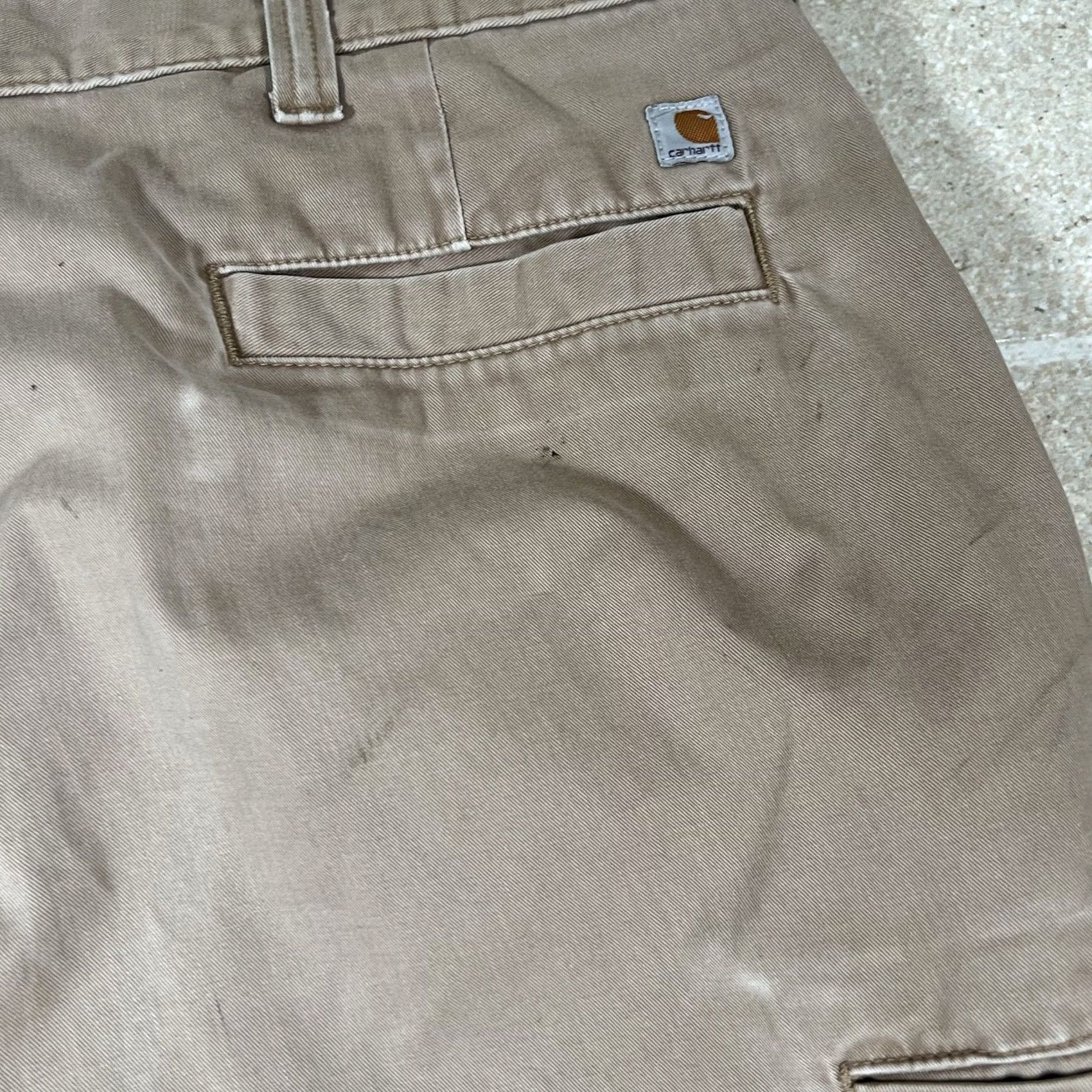Carhartt Carhartt Work Pants Men’s Relaxed Fit 5 Pocket Khaki 44 x 30 Beige Khakis Mens Size US 44 / EU 60 - 7 Thumbnail
