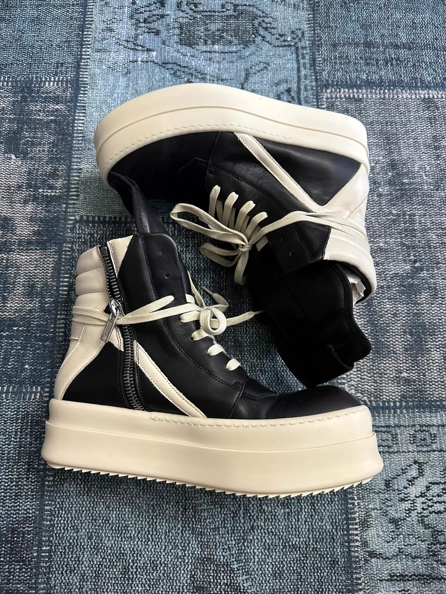 Rick Owens Rick Owens Mainline Thick Sole Inverted Triangle 42 New Size US 9 / EU 42 - 1 Thumbnail