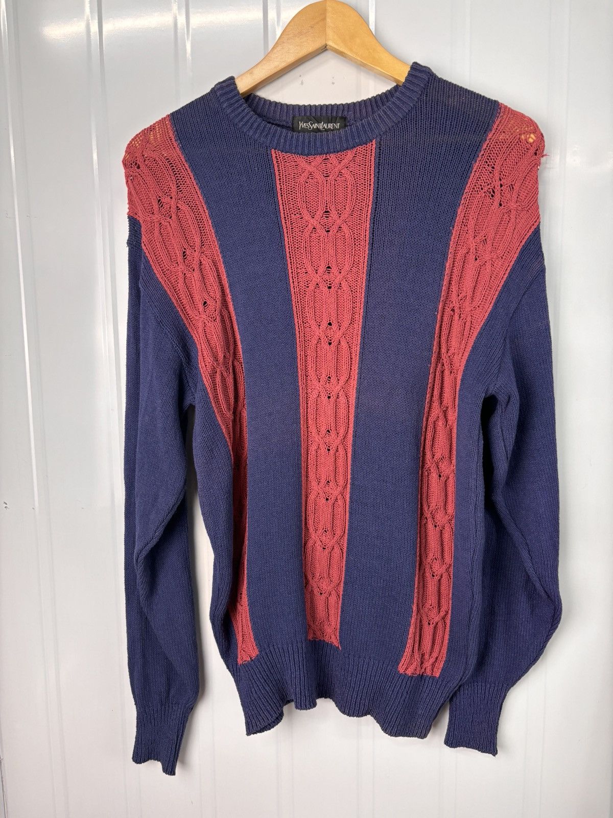Yves Saint Laurent RARE! Yves Saint Laurent Knitwear 90’s Designer Size US M / EU 48-50 / 2 - 3 Thumbnail