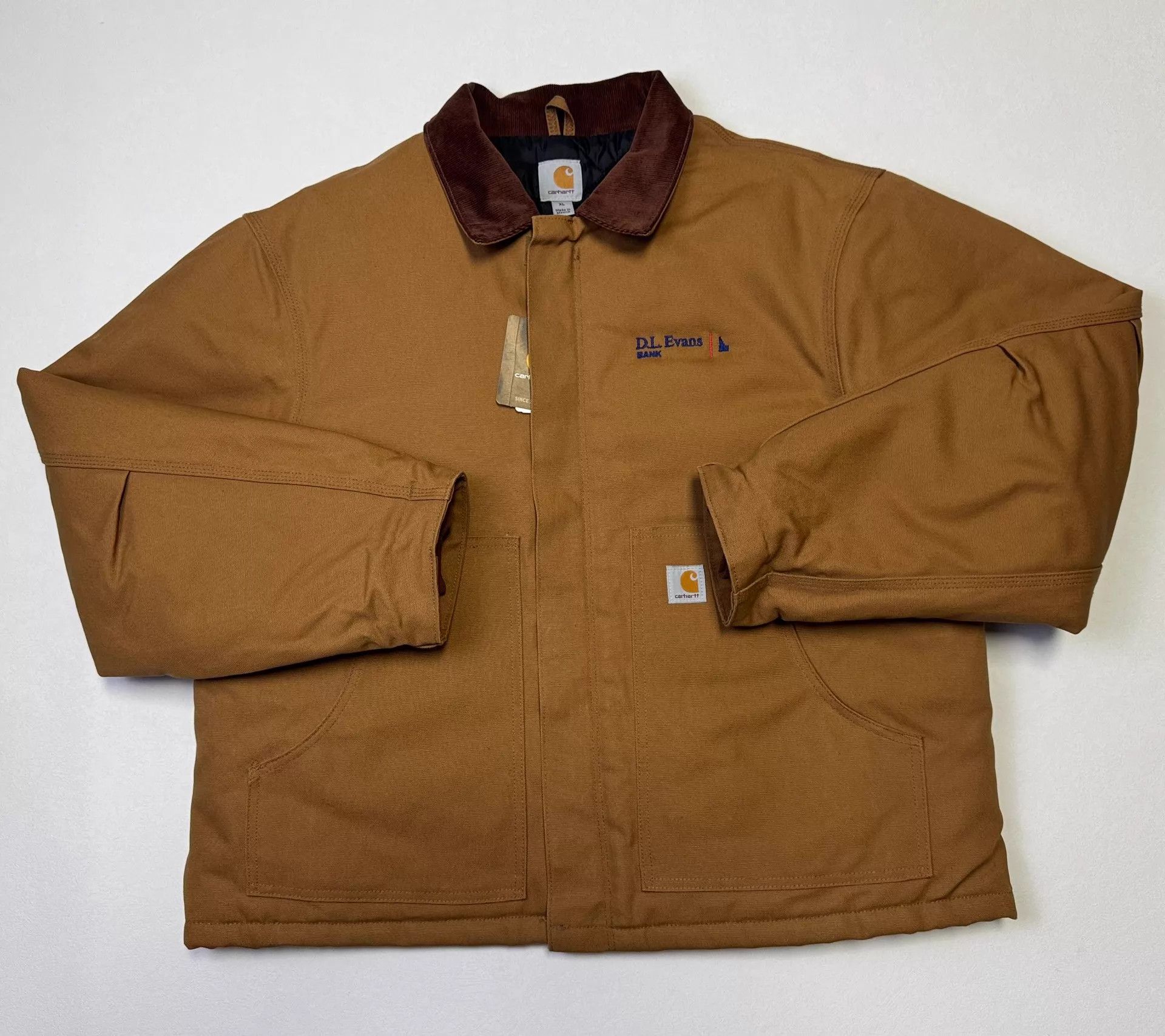 Carhartt Vintage Carhartt J002 Brown XL Jacket Size US XL / EU 56 / 4 - 1 Thumbnail