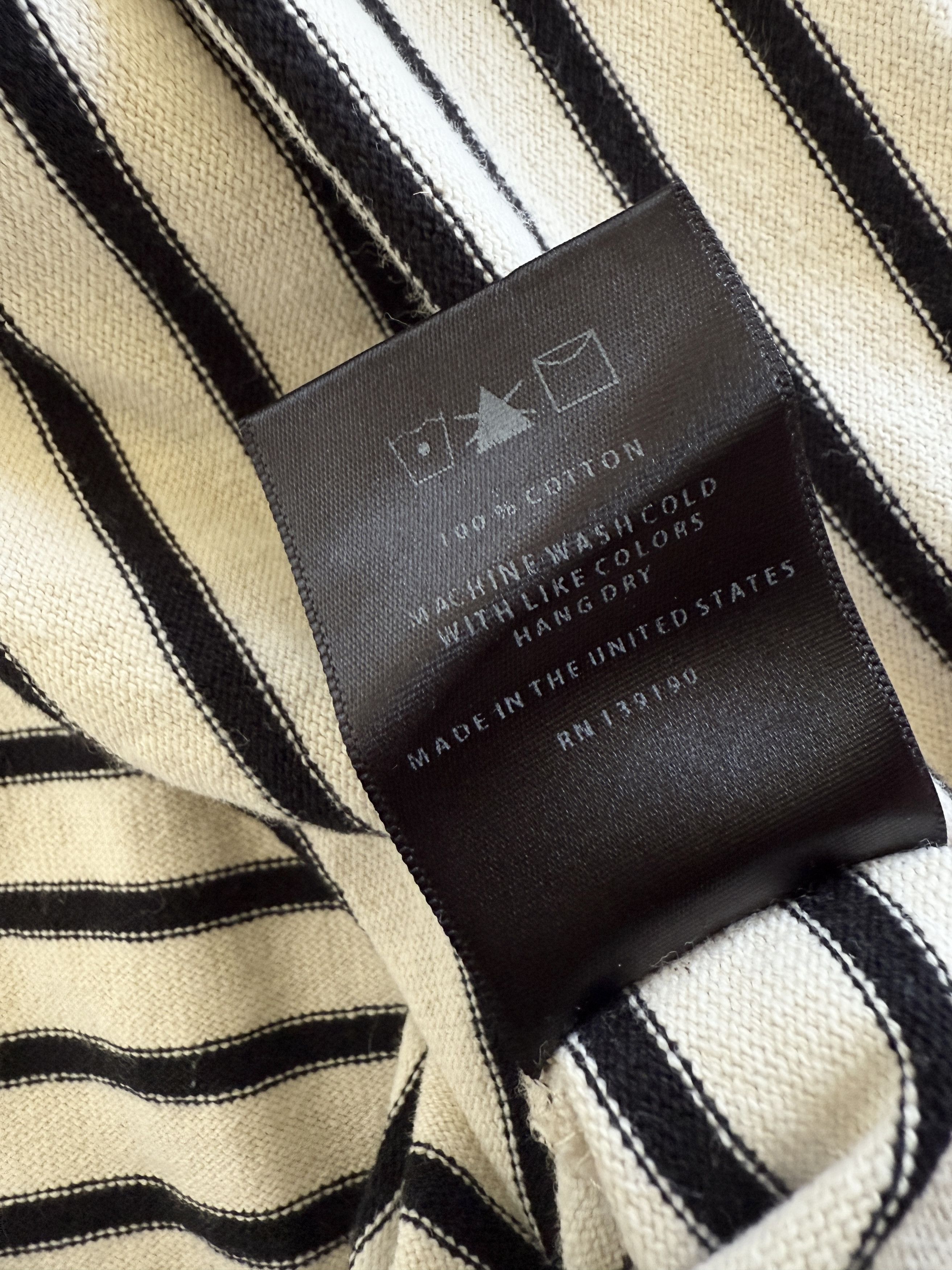 Fear of God Fear of God Striped Boxy Tee 4th Collection Size US XL / EU 56 / 4 - 10 Thumbnail