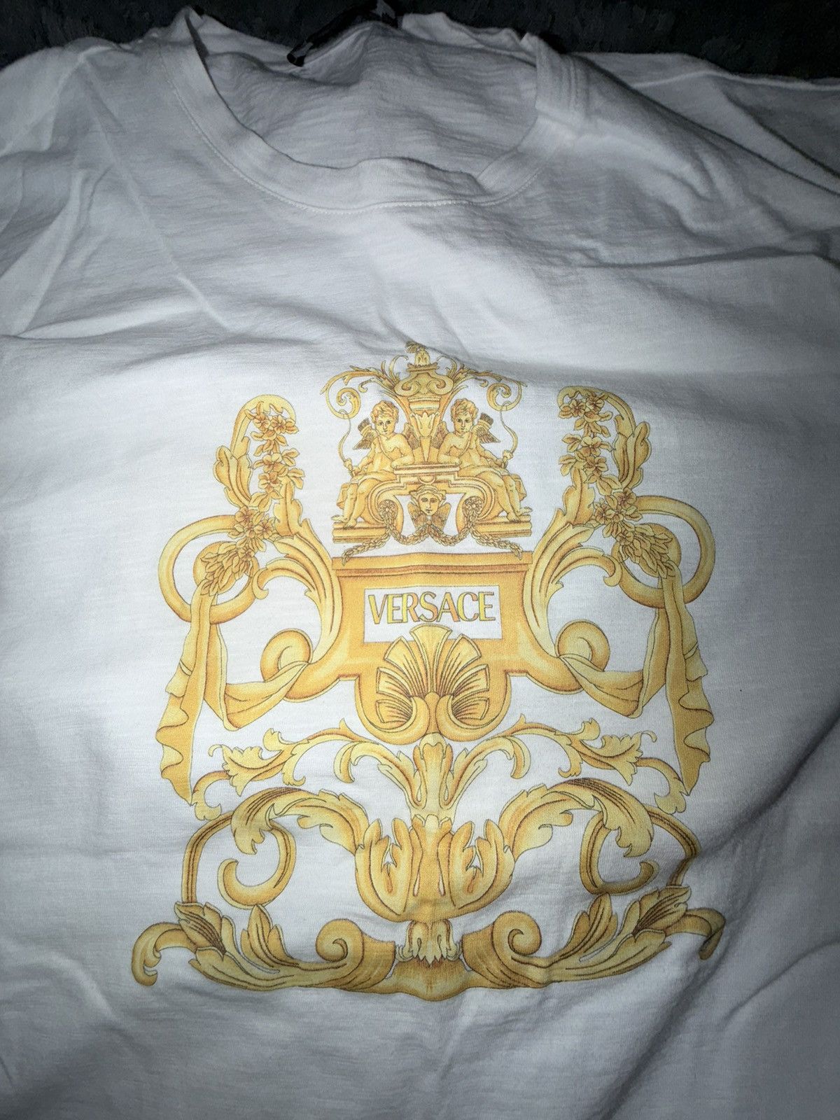 Versace Versace Baroque Crest Shirt Size US XL / EU 56 / 4 - 3 Thumbnail