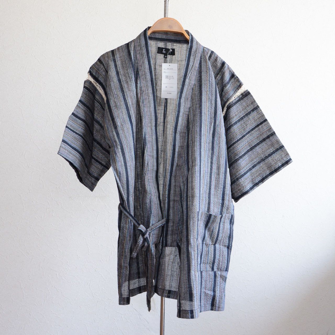 Other Jinbei Kimono Jacket Lightweight Cotton Summer Top for Men Size US S / EU 44-46 / 1 - 1 Thumbnail