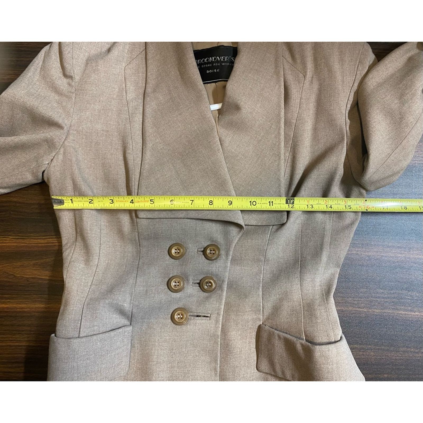 Other Brookovers Jaunty Juniors Womens peacoat Wool Vintage XS Size XS / US 0-2 / IT 36-38 - 6 Thumbnail