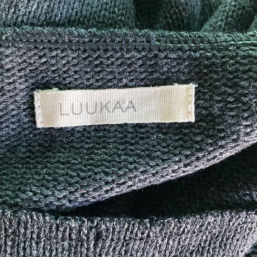 Muubaa Luukaa Size S Gray Knit Swing A-Line Pullover Sweater Size S / US 4 / IT 40 - 2 Thumbnail