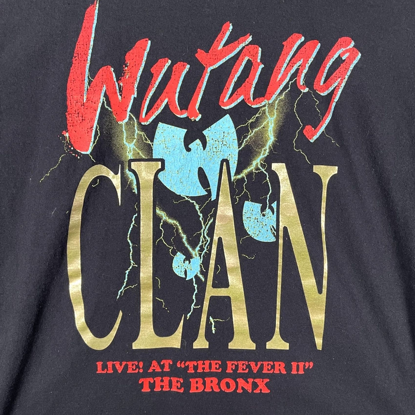 Vintage VINTAGE Wu-Tang Clan Shirt Mens XL Black Live At The Fever II Bronx Hip Hop Tee Size US XL / EU 56 / 4 - 3 Thumbnail