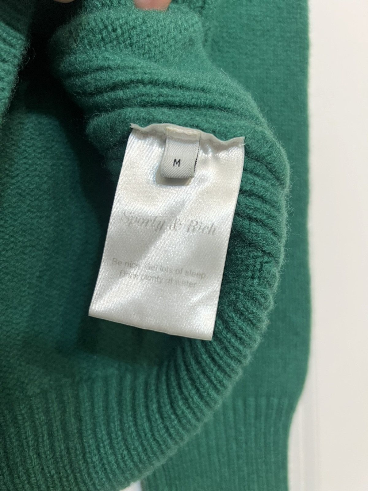 Sporty & Rich SRC Wool Crewneck Size M / US 6-8 / IT 42-44 - 4 Thumbnail