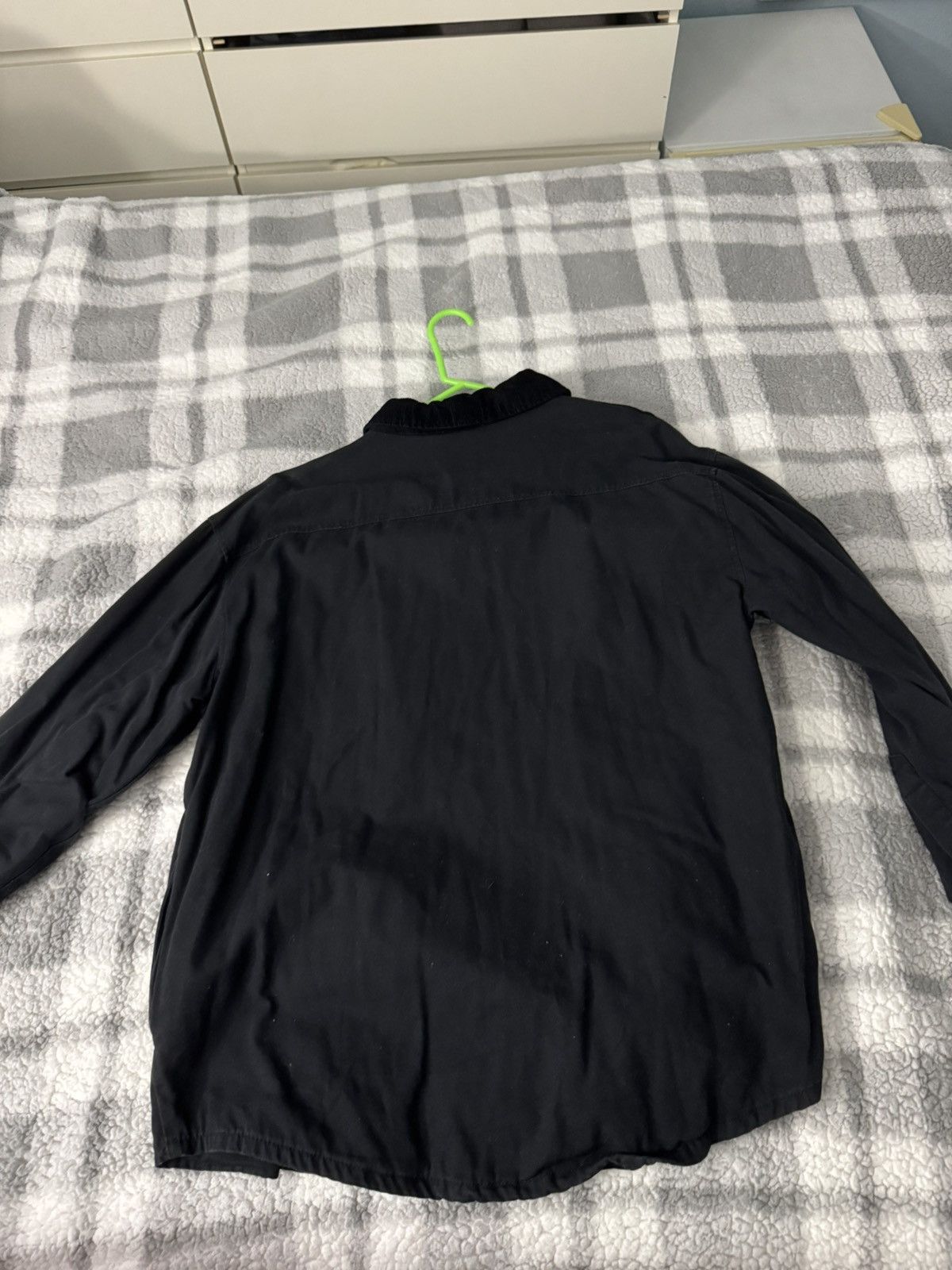 Zara Black Workwear Shirt Jacket - L Size US L / EU 52-54 / 3 - 2 Thumbnail