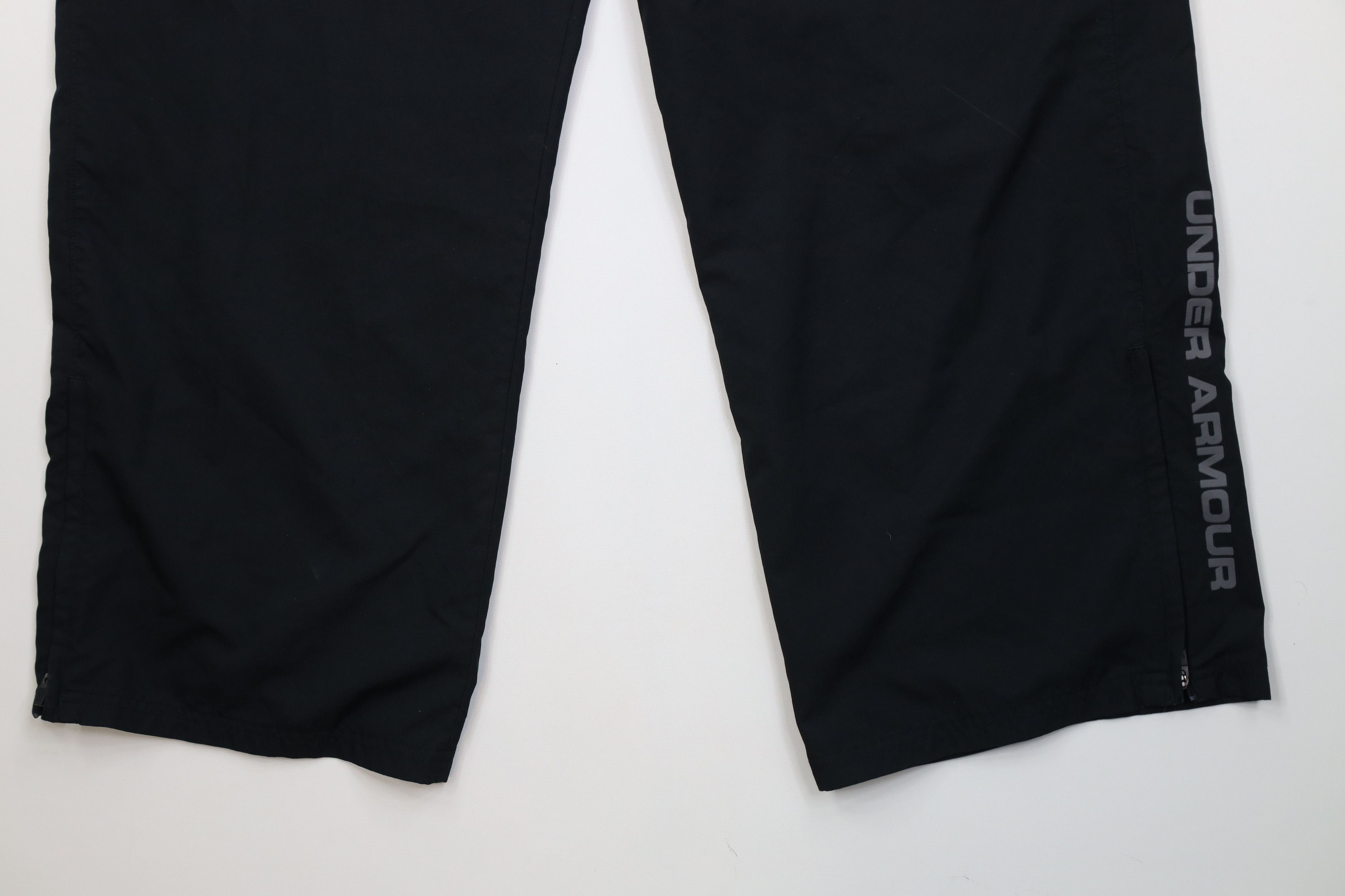 Under Armour Under Armour Fit Lined Wide Leg Windbreaker Pants Black Size US 40 / EU 56 - 4 Thumbnail