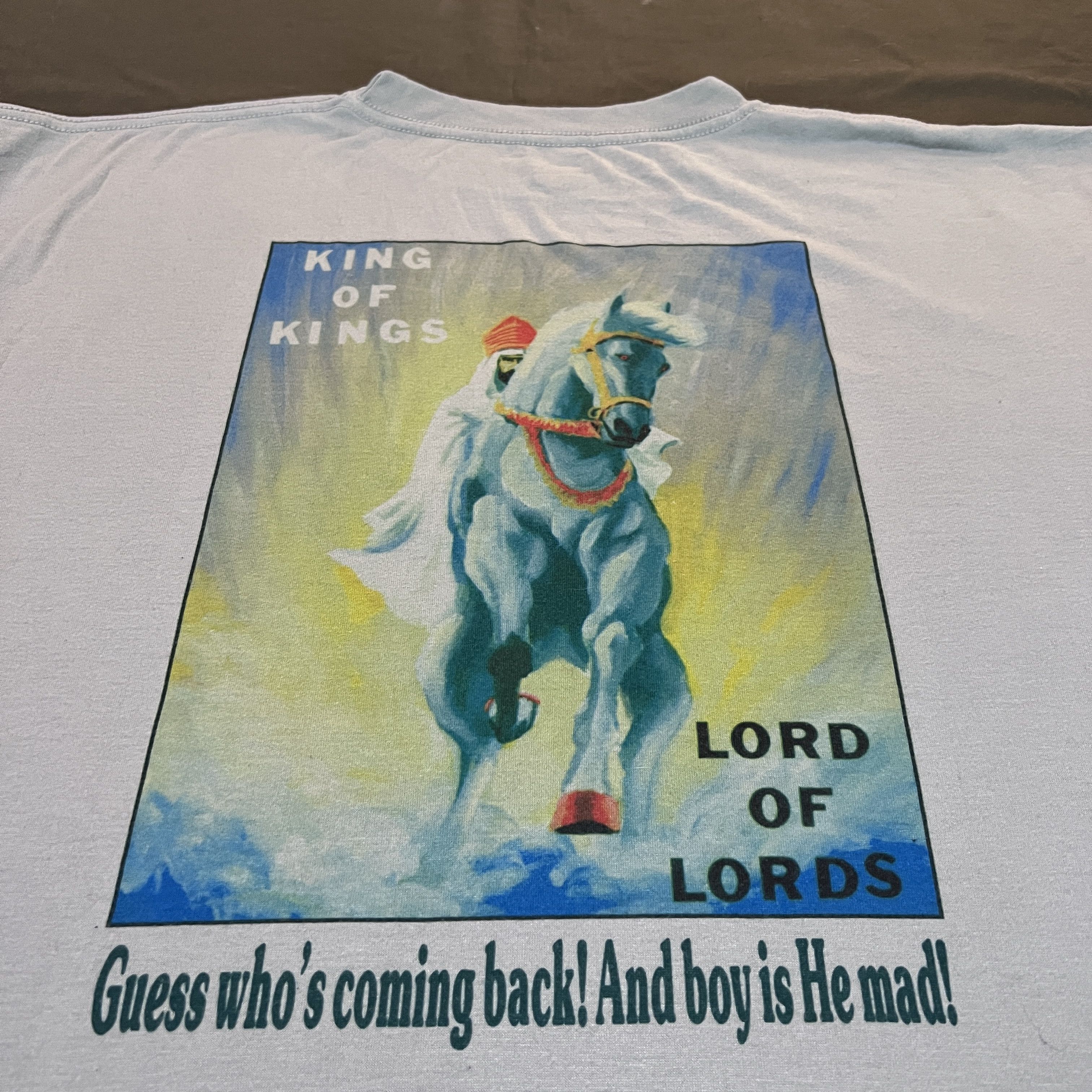 Other Jesus God Lord Bible Holy Tee 3XL Oversized Size US XXL / EU 58 / 5 - 6 Thumbnail