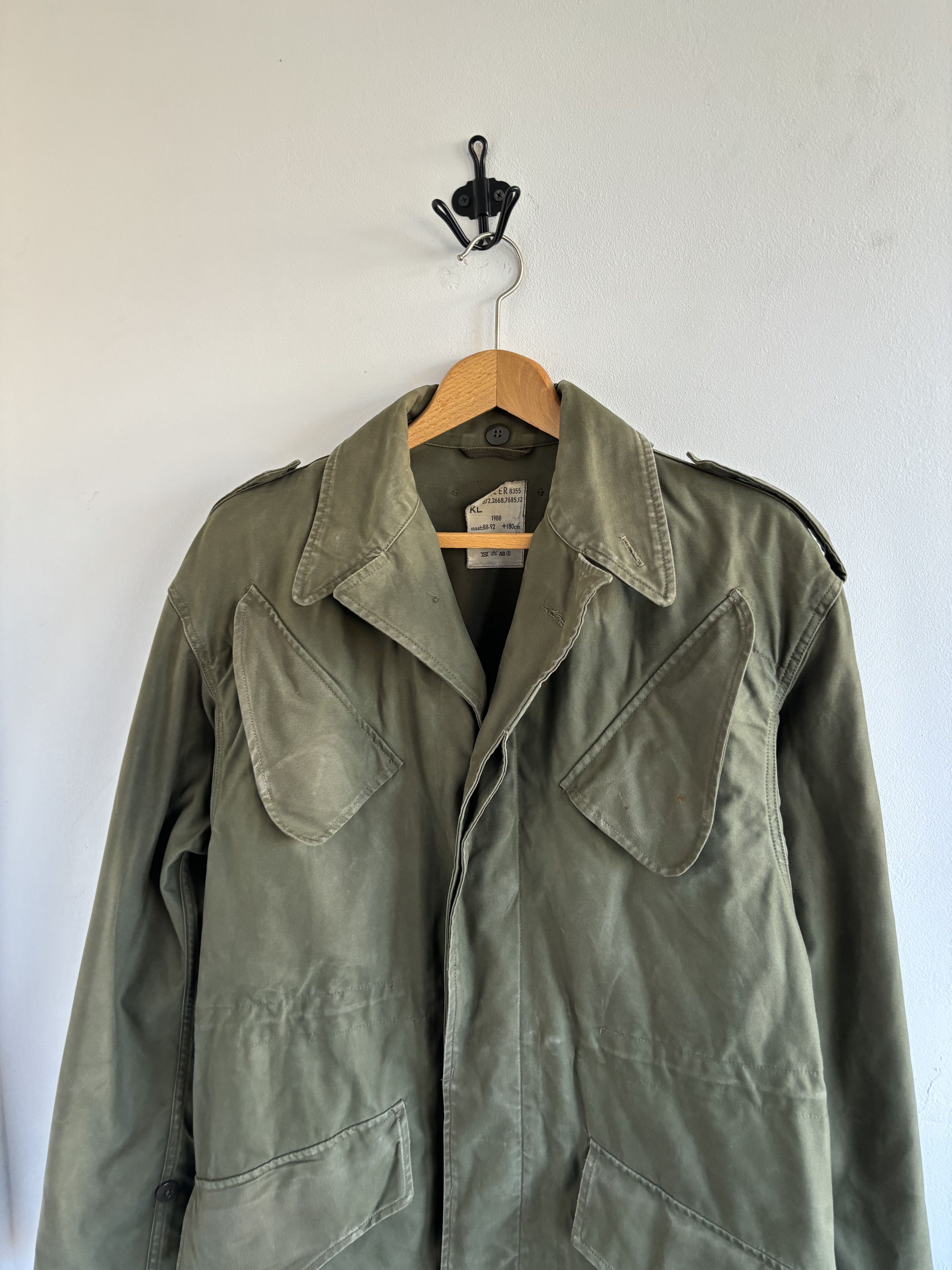 Japanese Brand Vintage 1988 Dutch M65 Field Combat Jacket Size US L / EU 52-54 / 3 - 2 Thumbnail