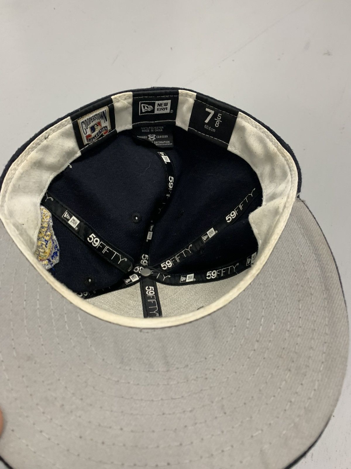 New Era 1996 New York Yankees World Series New Era 59FIFTY Fitted Hat Size ONE SIZE - 4 Thumbnail