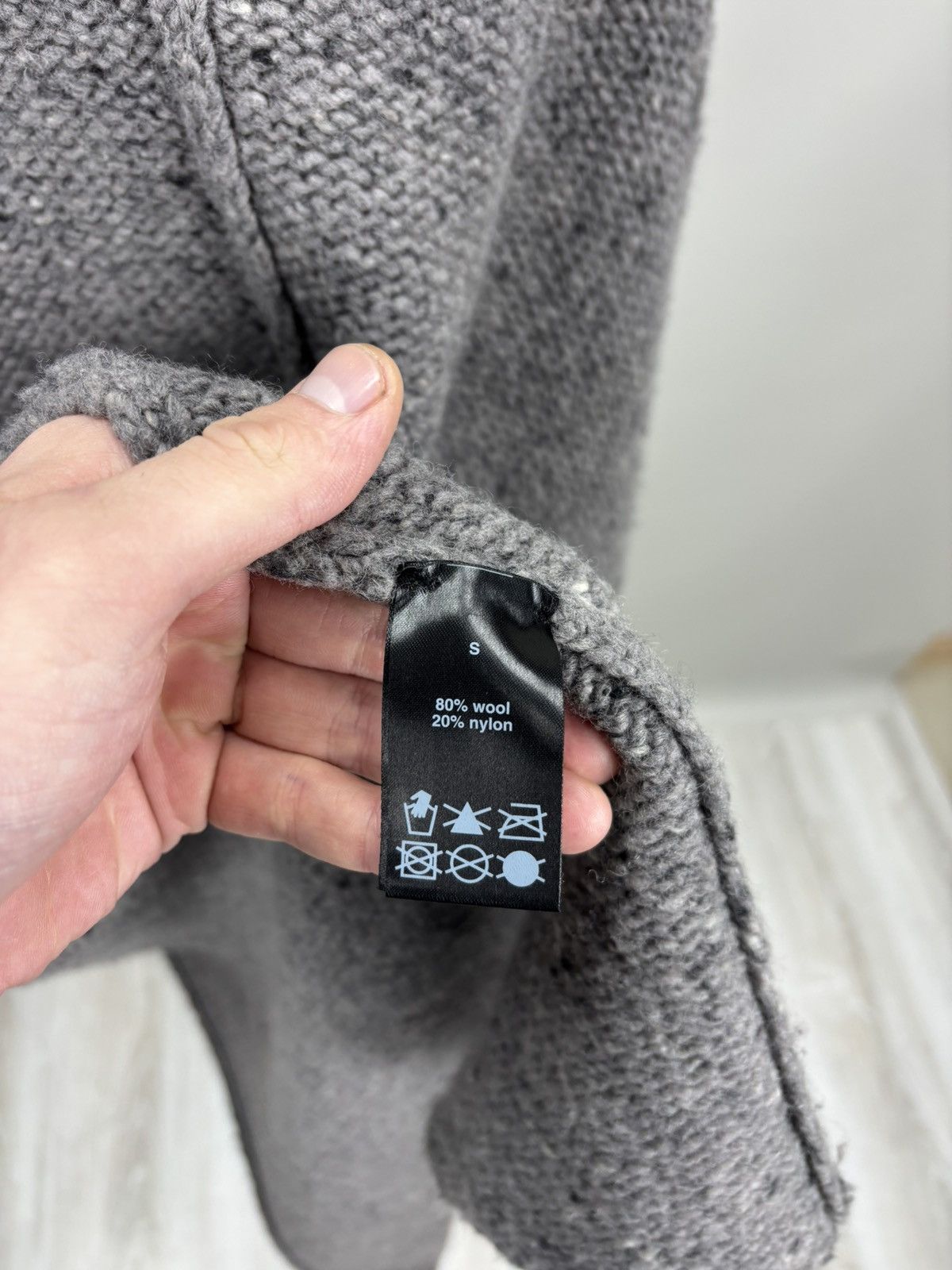 Rundholz Womens poncho cape Rundholz Size S Color Gray Size S / US 4 / IT 40 - 14 Thumbnail