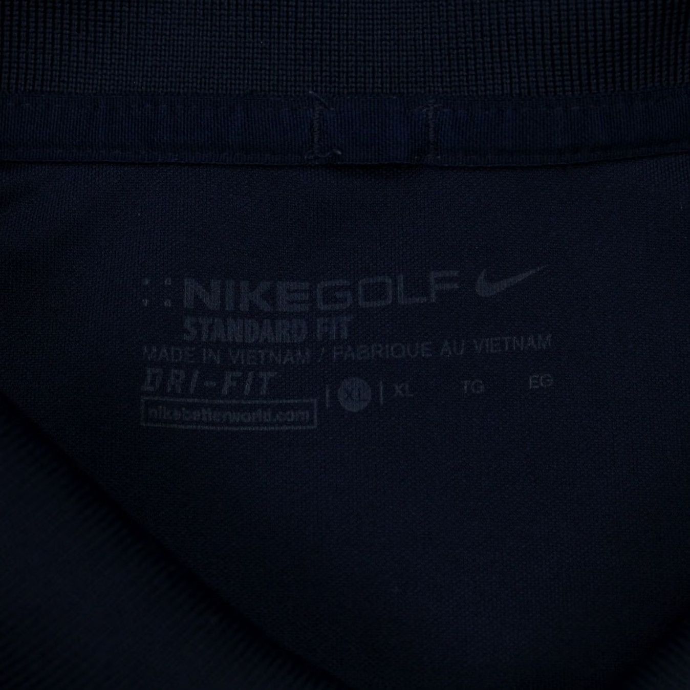 Nike Nike Golf Michigan Polo Shirt Mens XL Blue Dri-Fit Logo Letterwinners Polo Size US XL / EU 56 / 4 - 7 Thumbnail