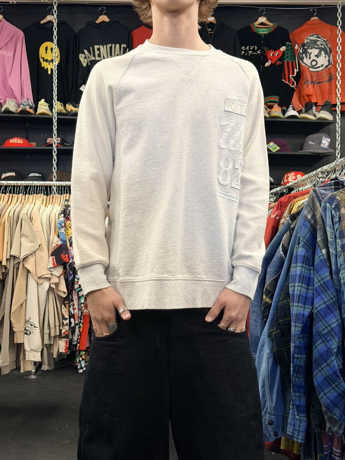 Kith KITH atlas Paris map crewneck | Grailed