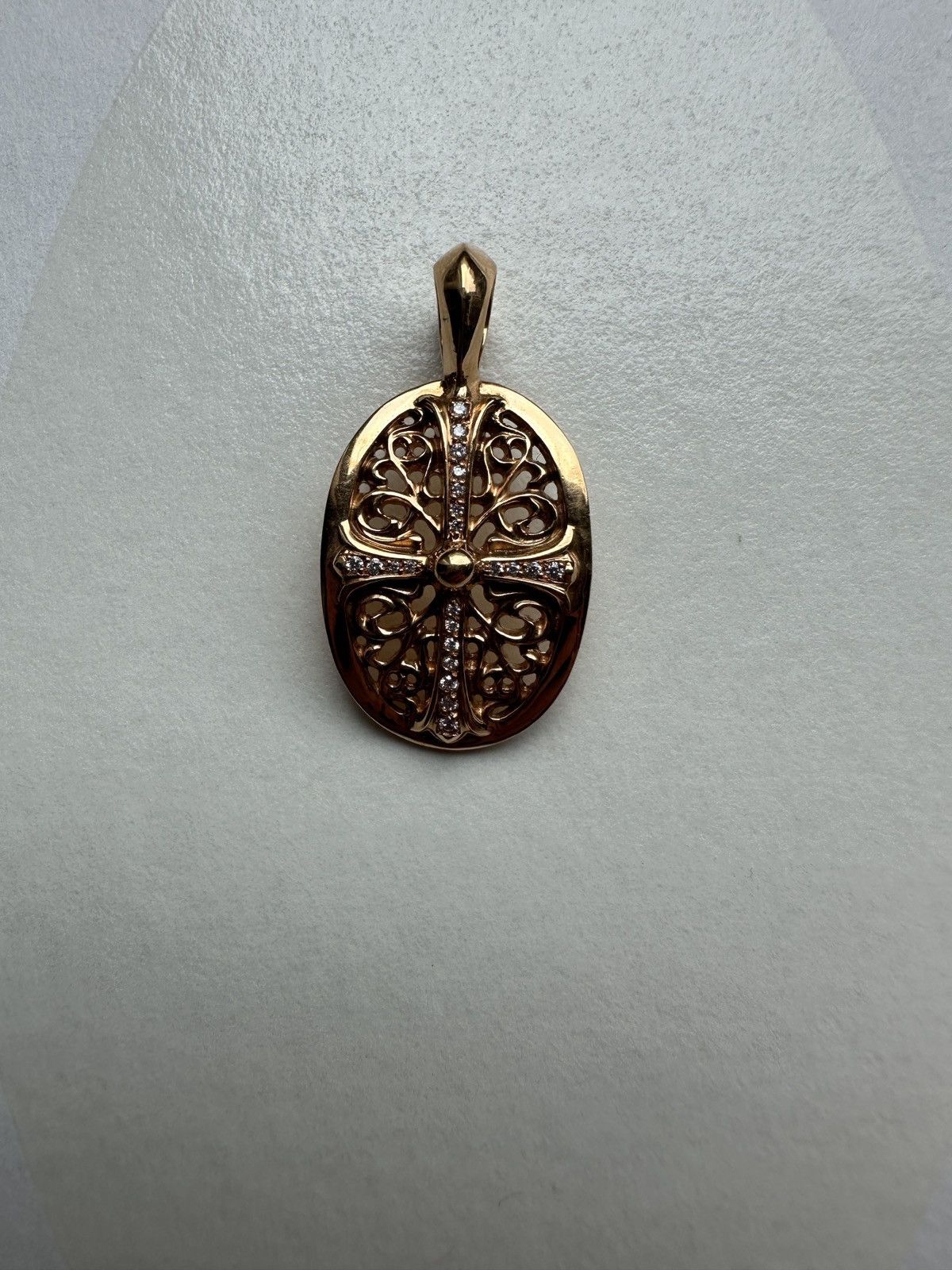 Chrome Hearts Chrome hearts 22k mini oval pendant Size ONE SIZE - 1 Thumbnail