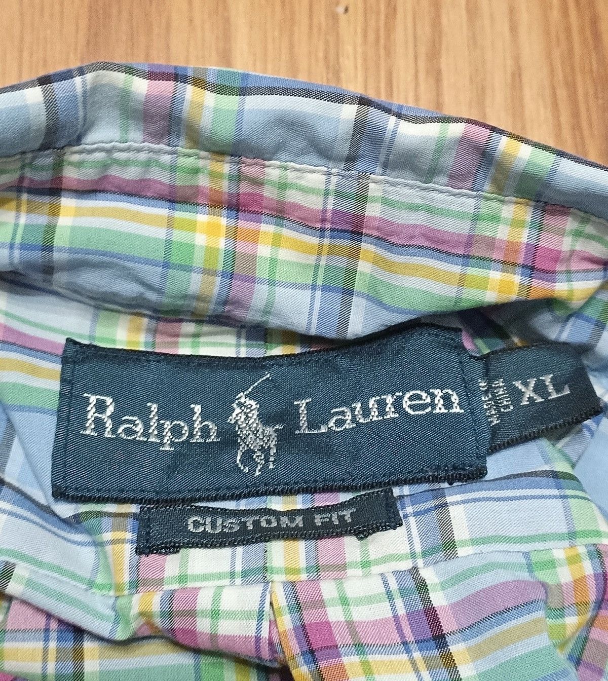 Polo Ralph Lauren Ralph Lauren Men Checked Cotton Shirt Size XL Size US XL / EU 56 / 4 - 4 Thumbnail