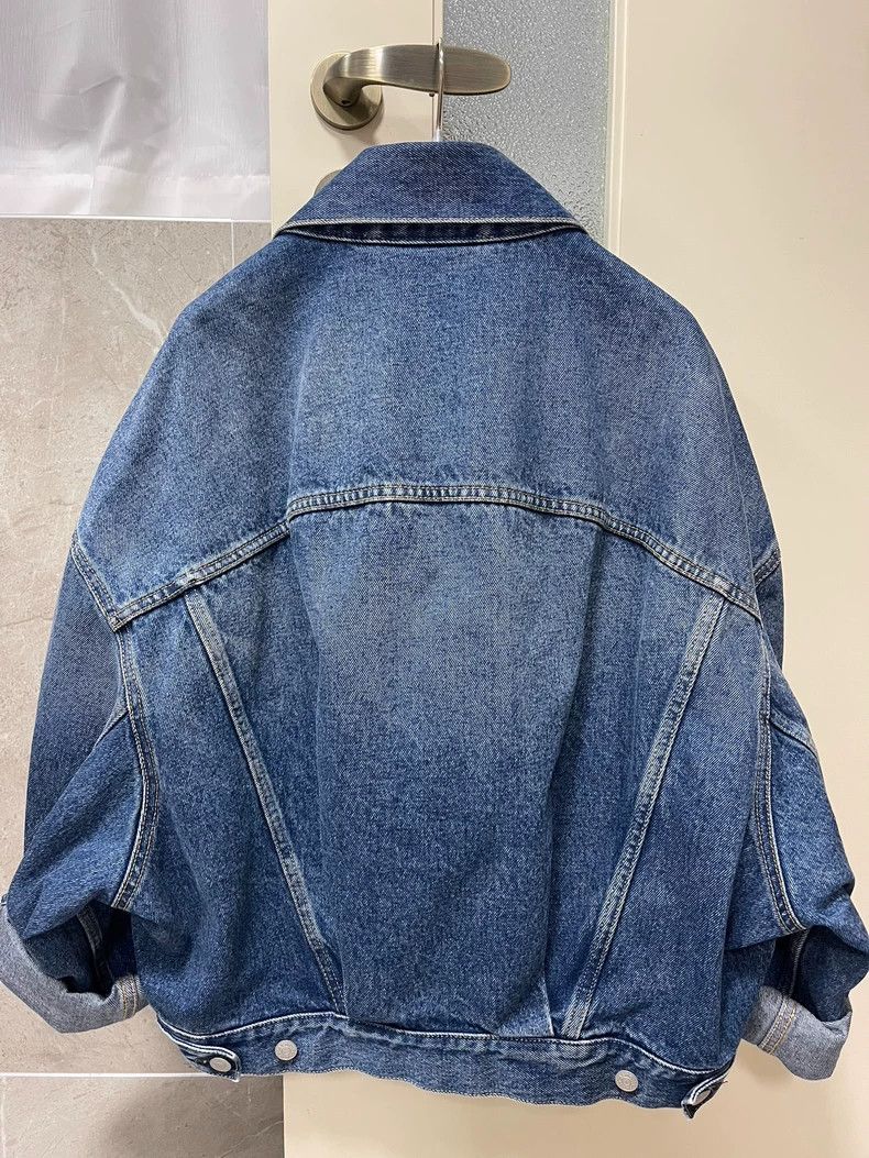 Issey Miyake Issey Miyake size:36 Retro loose denim jacket Size XS / US 0-2 / IT 36-38 - 4 Thumbnail