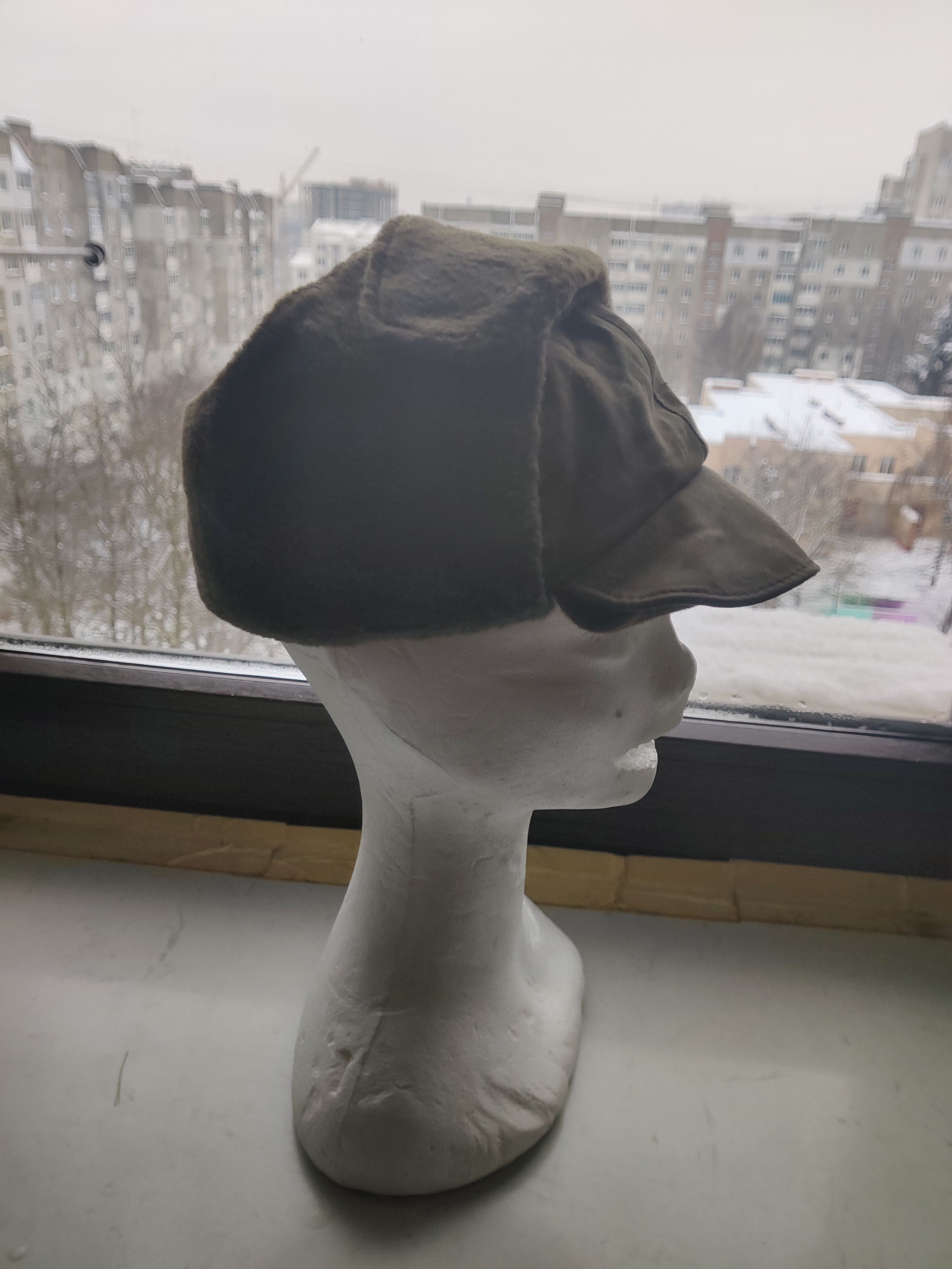 Vintage Vintage 80s Deadstock Army Cap Size ONE SIZE - 1 Thumbnail