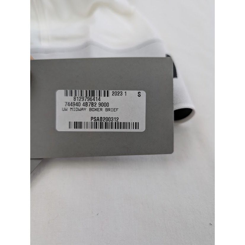Balenciaga o1rshd1 Q:2 / Size: S / Midway Boxer Brief Shorts in White Size US 30 / EU 46 - 20 Thumbnail
