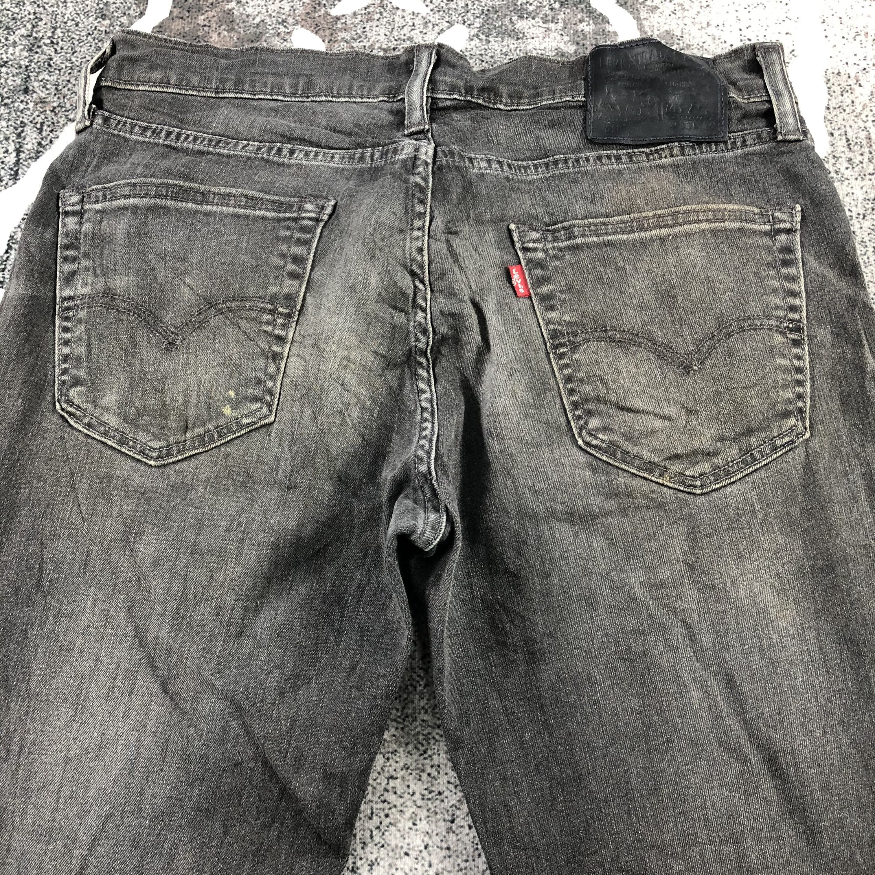 Levi's Levi's 511 Jeans Faded Black Denim KJ1071 Size US 33 - 4 Thumbnail