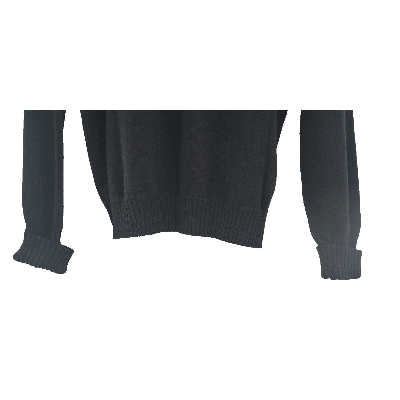 Calvin Klein Vintage Calvin Klein Black Pattern Sweater Button Collar L Size US L / EU 52-54 / 3 - 11 Thumbnail
