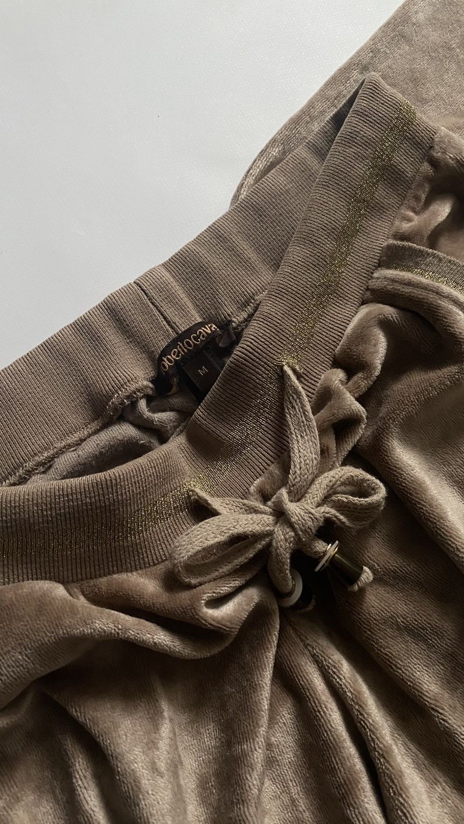 Roberto Cavalli Vintage Roberto Cavalli Velour Track Suit Y2k Juicy Couture Size M / US 6-8 / IT 42-44 - 7 Thumbnail