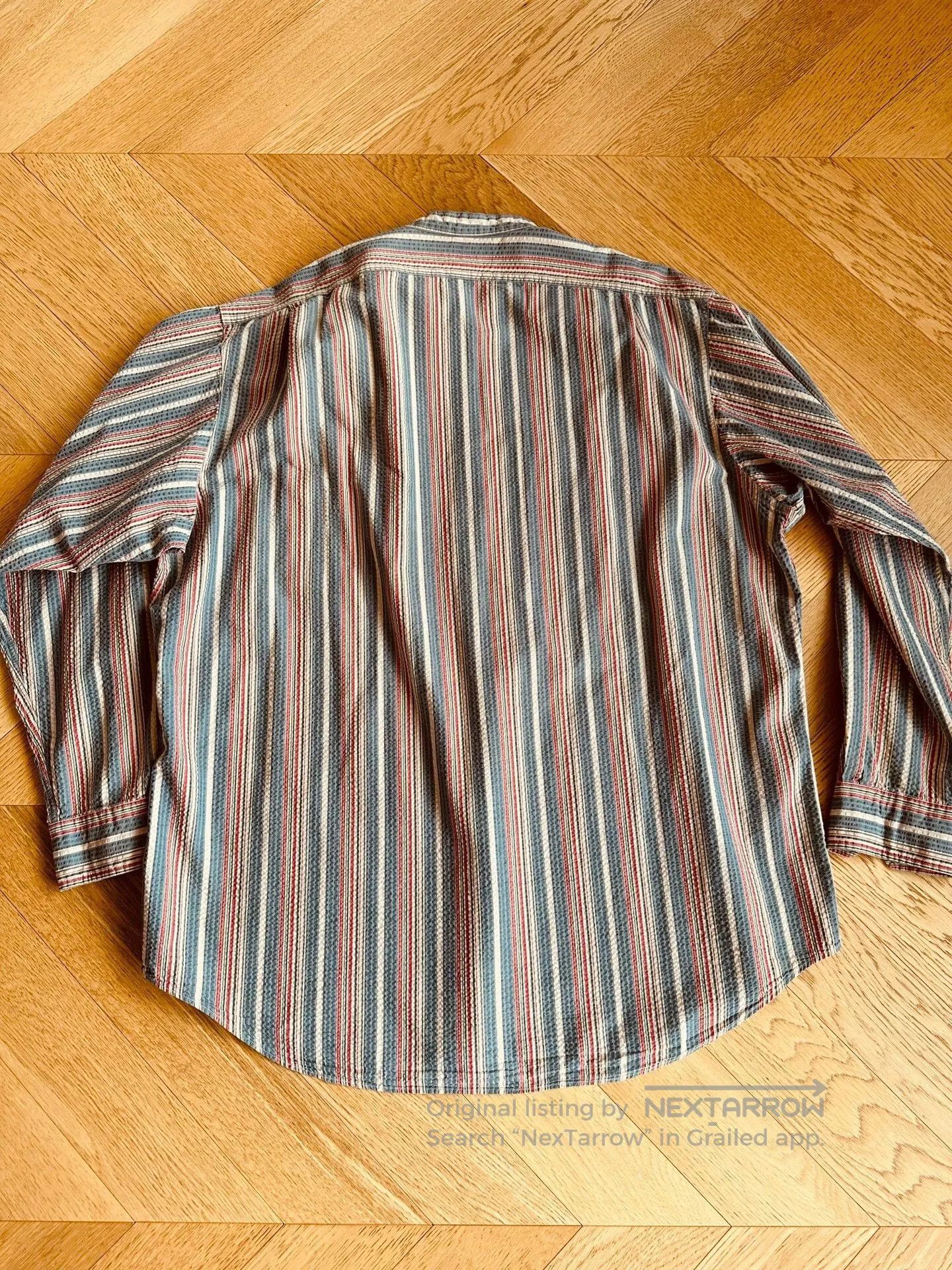 RLX Ralph Lauren Vintage Ralph Lauren Striped Shirt. Size US XL / EU 56 / 4 - 4 Thumbnail