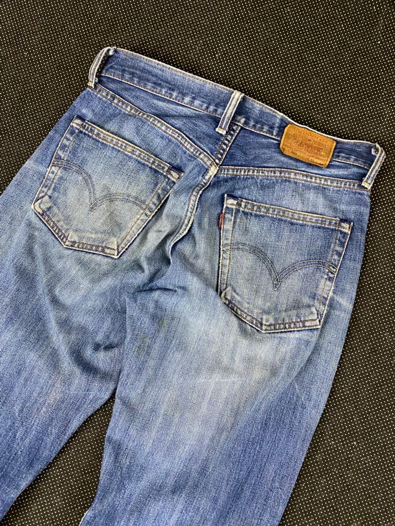 Levi's VINTAGE💥DISTRESSED LEVIS JEANS Size US 30 / EU 46 - 8 Thumbnail