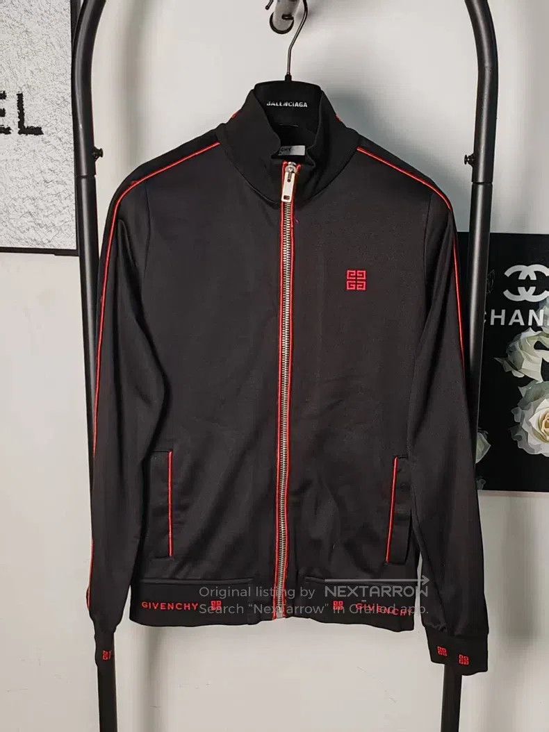 Givenchy Givenchy Size36 Embroidered Logo Zip-Up Jacket Size US M / EU 48-50 / 2 - 1 Thumbnail