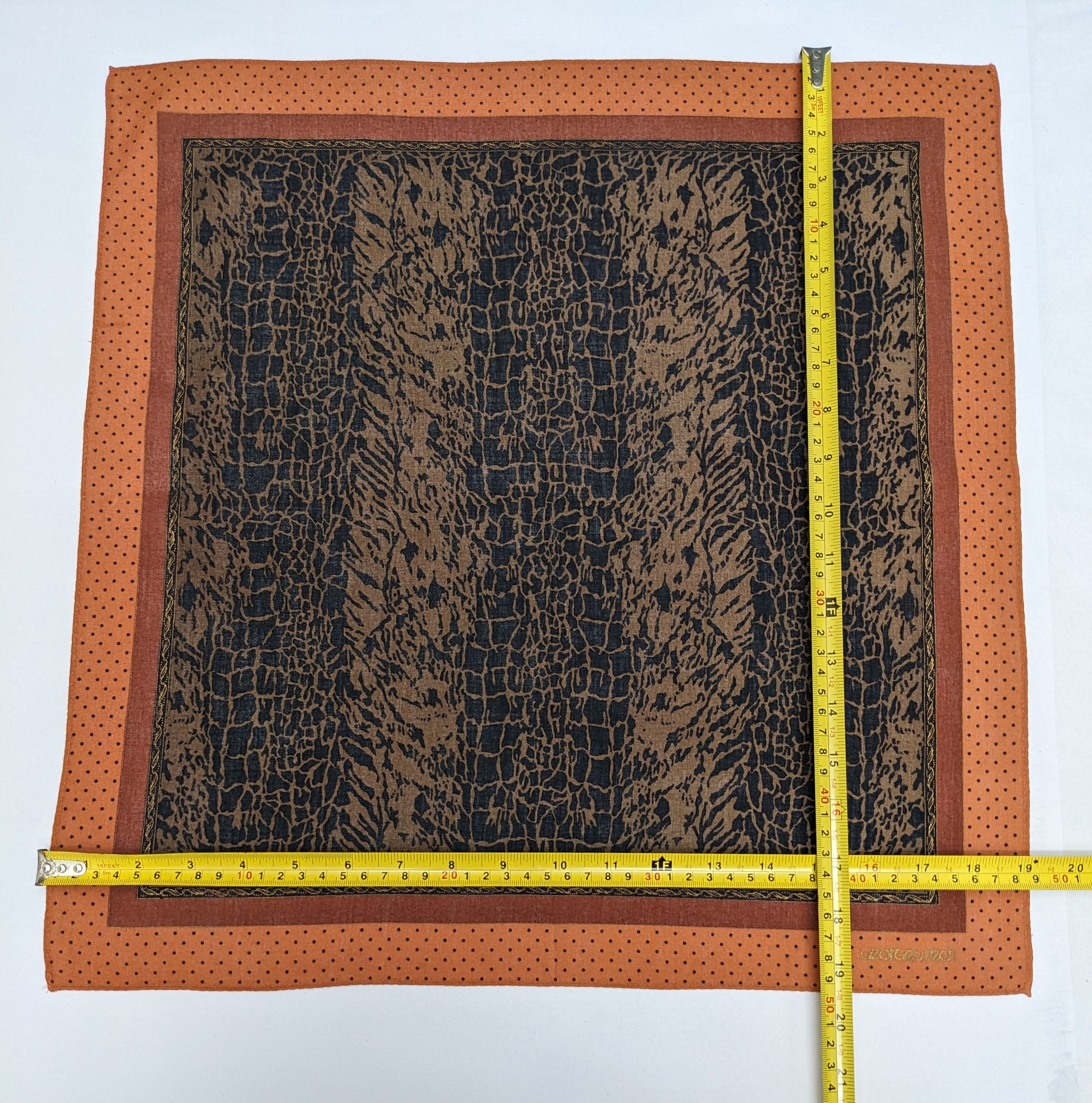 Other GEORGES RECH Animal Print Polka Dot Cotton Handkerchief Size ONE SIZE - 5 Thumbnail