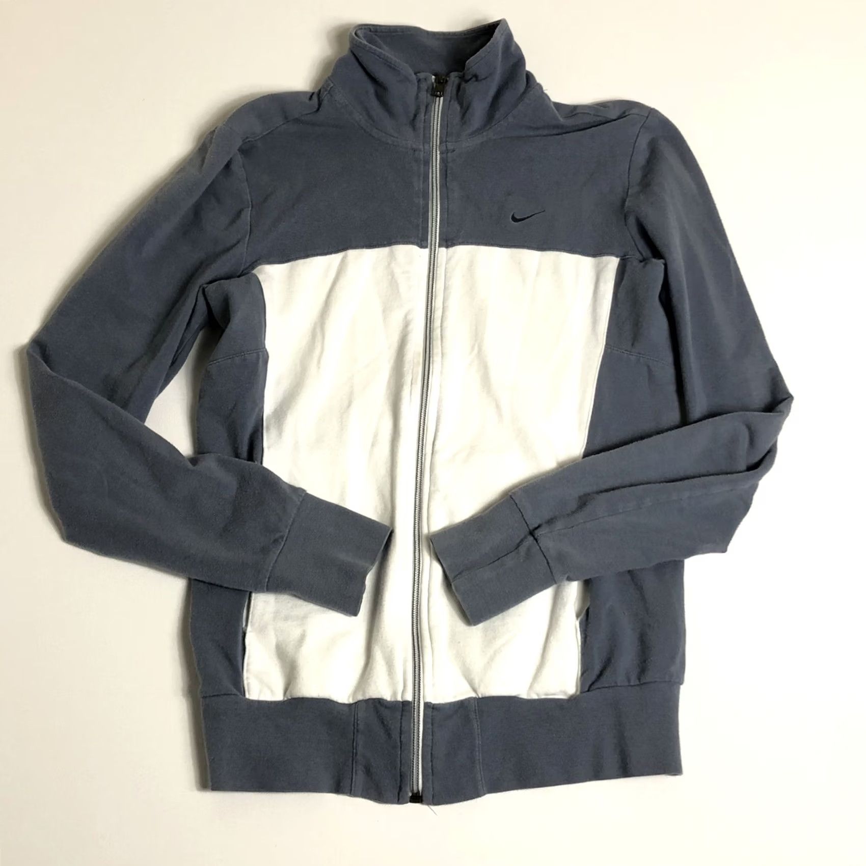 Nike Nike Jacket Mens M Gray White Full Zip The Athletic Dept. Long Sleeves Pockets Breathable Regular 12 Size US M / EU 48-50 / 2 - 2 Thumbnail