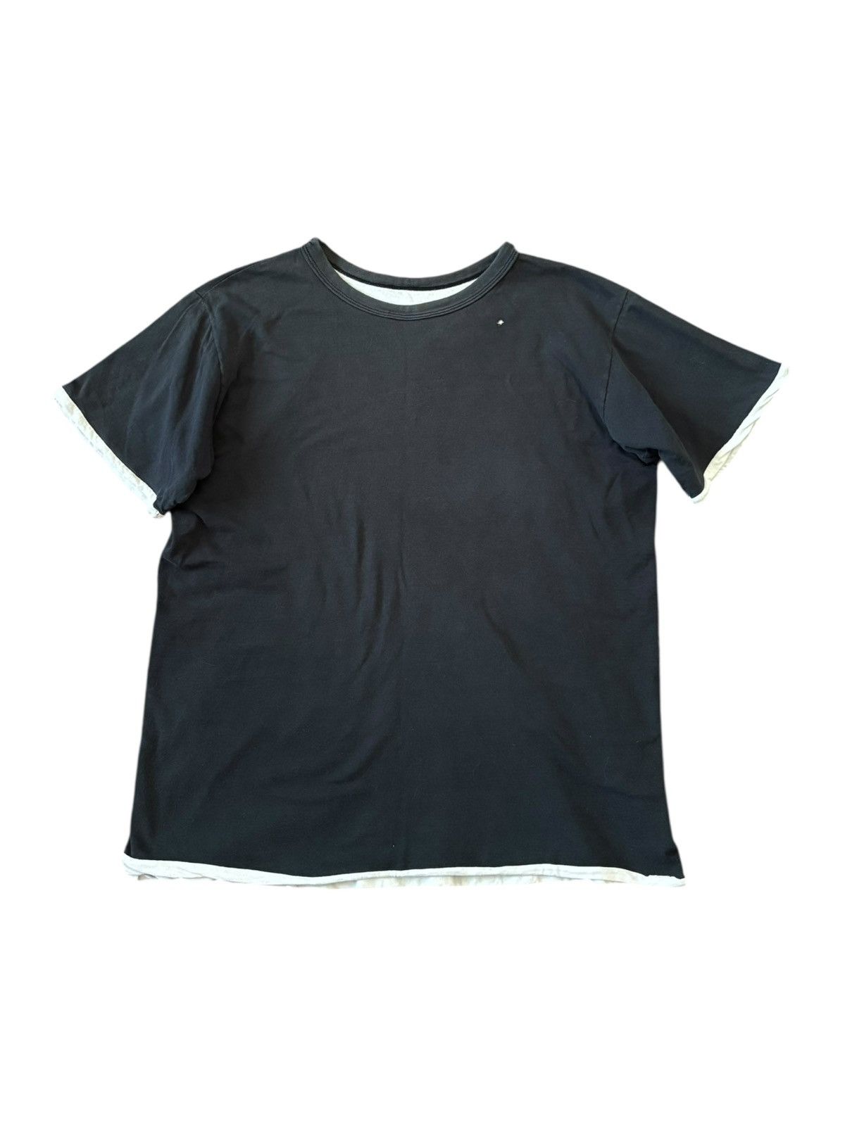 Vintage Vintage 70s double layer reversible tshirt Size US M / EU 48-50 / 2 - 1 Thumbnail
