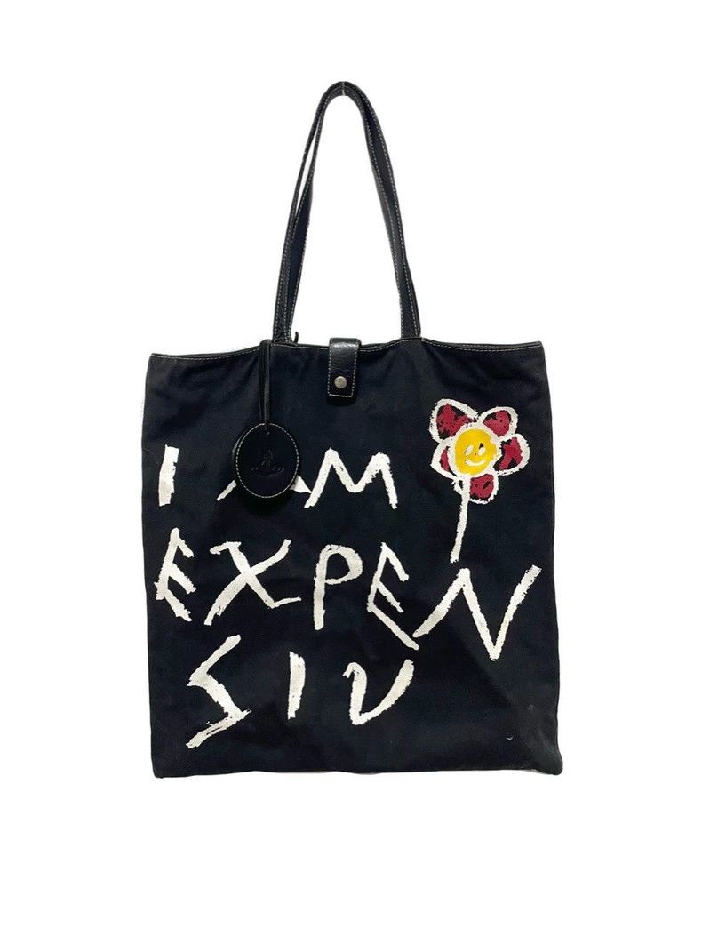 Vivienne Westwood Vivienne Westwood size os Sunflower series black canvas lar Size ONE SIZE - 2 Thumbnail