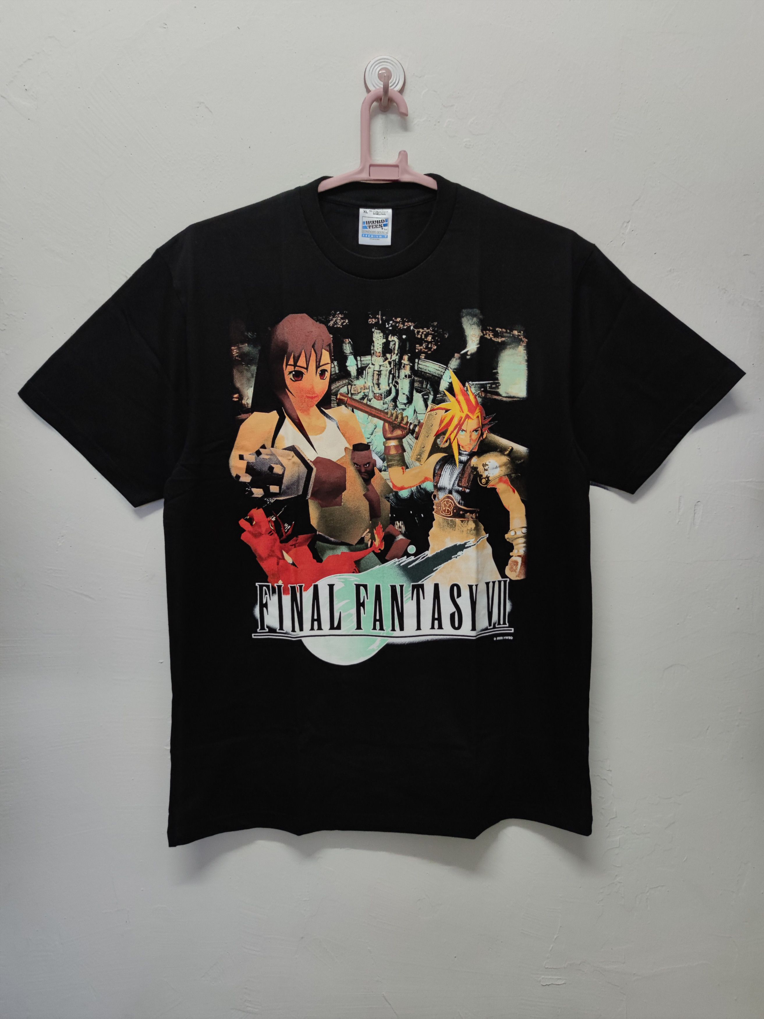 image of Exclusive Game x Playstation Homeward Bound Final Fantasy Vii T-Shirt in Black, Men's (Size XL)