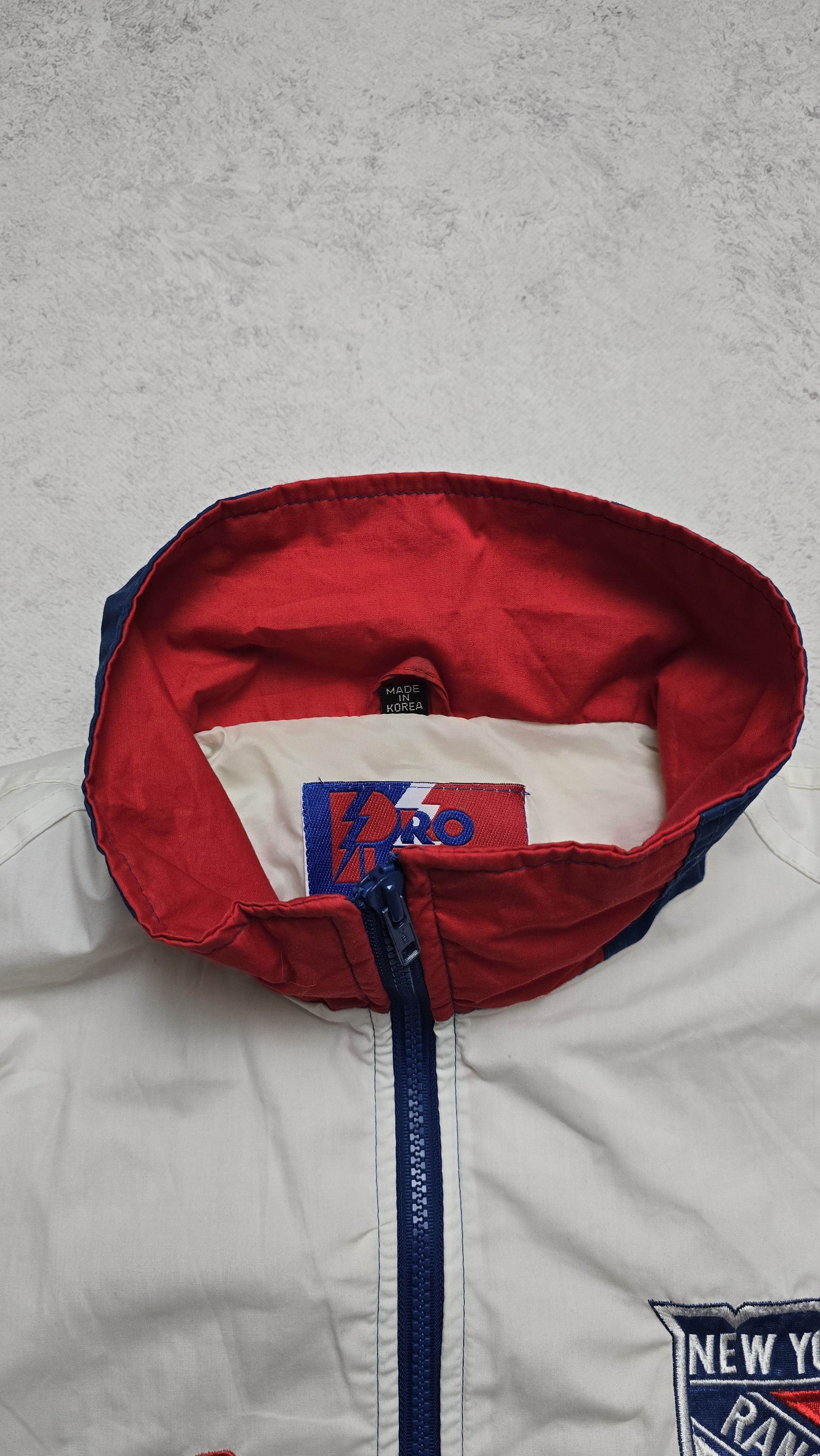 Pro Player Rare Vintage 90's NHL New York Rangers Light Jacket Big Logo Size US M / EU 48-50 / 2 - 19 Thumbnail