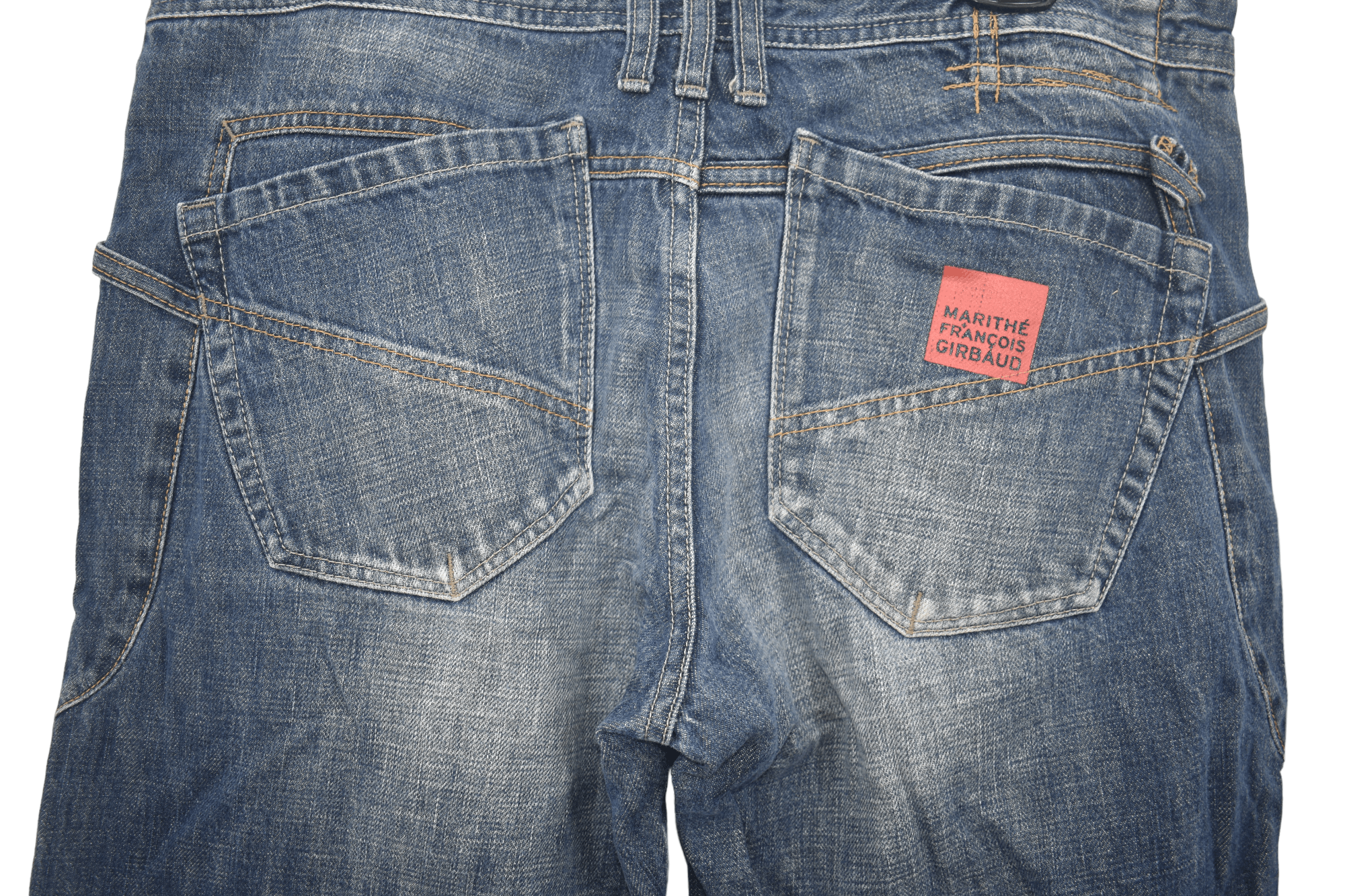Japanese Brand × Marithe + Francois Girbaud Marithe Francois Girbaud MFG Distress Jeans W34 Size US 34 / EU 50 - 7 Thumbnail