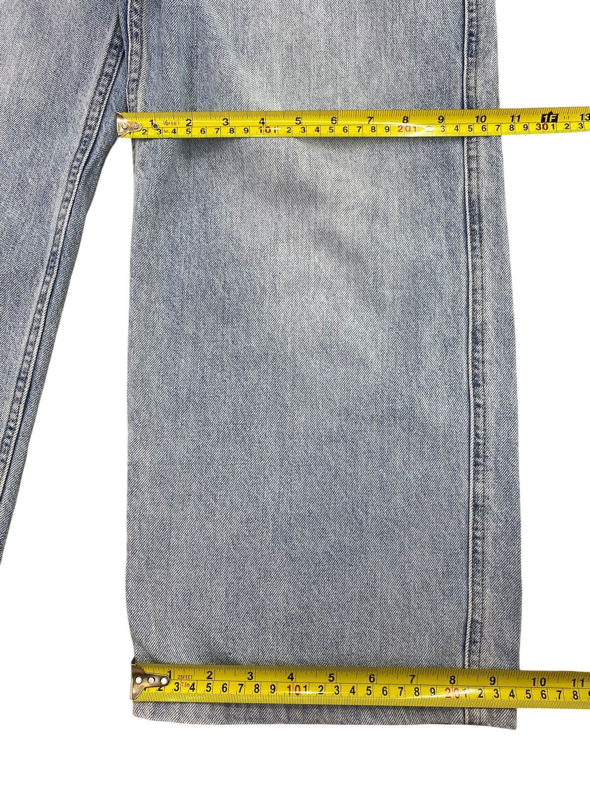Uniqlo Uniqlo Brand Acid Blue Wash Style Baggy Jeans Size US 30 / EU 46 - 12 Thumbnail