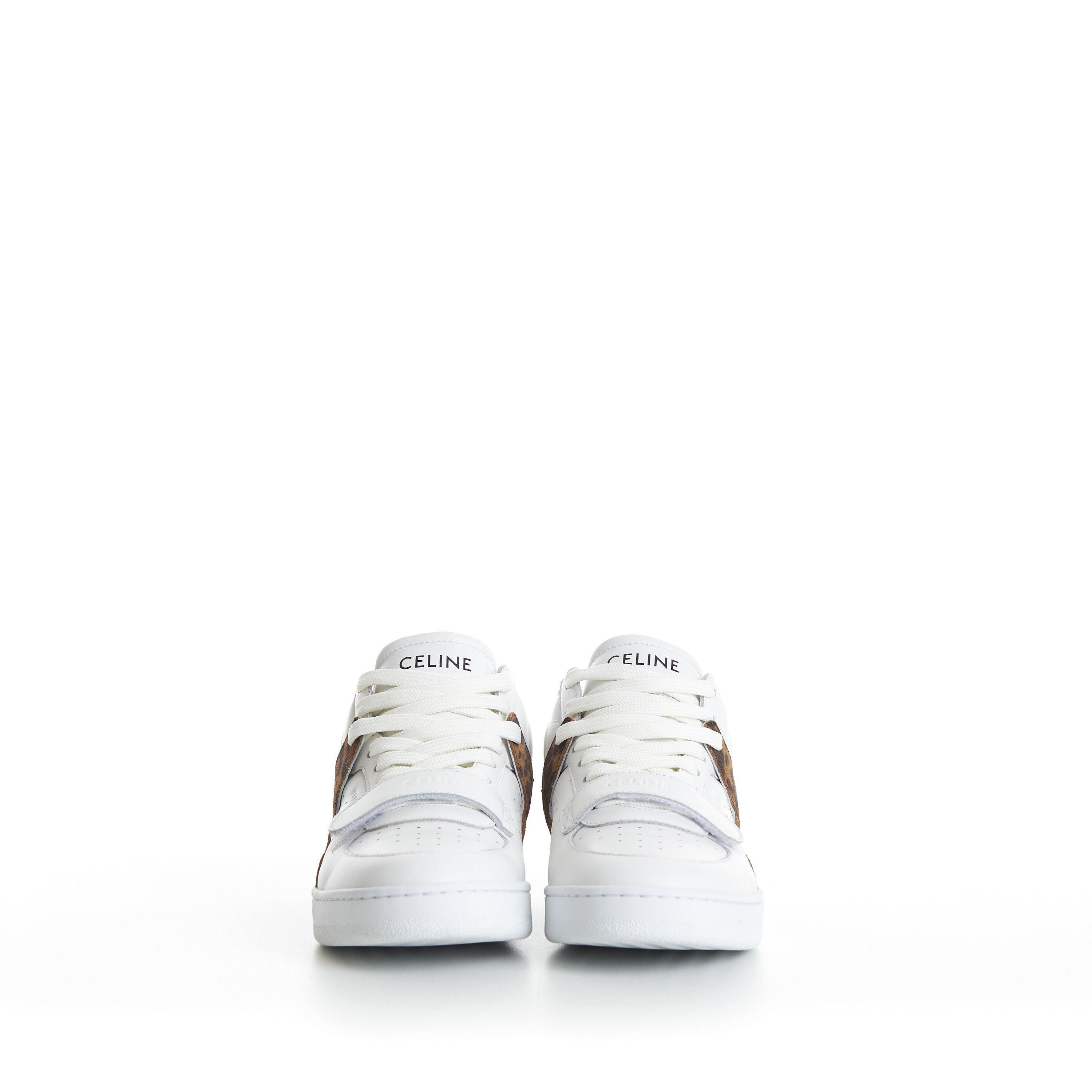 Celine CT-02 Celine Trainer Mid Sneaker With Scratch In Calfskin Size US 6 / IT 36 - 3 Thumbnail