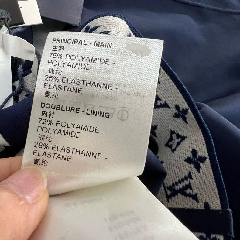 Louis Vuitton Louis Vuitton Blue presbyopic sports shorts 2502-Nextarrow Size US 36 / EU 52 - 5 Thumbnail