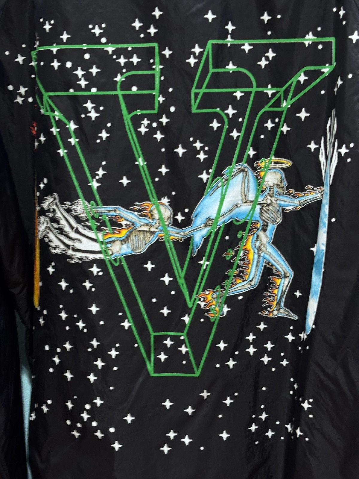 Saint Michael × Vlone Saint Michael x Vlone Coach Jacket 'Black' Size US S / EU 44-46 / 1 - 5 Thumbnail