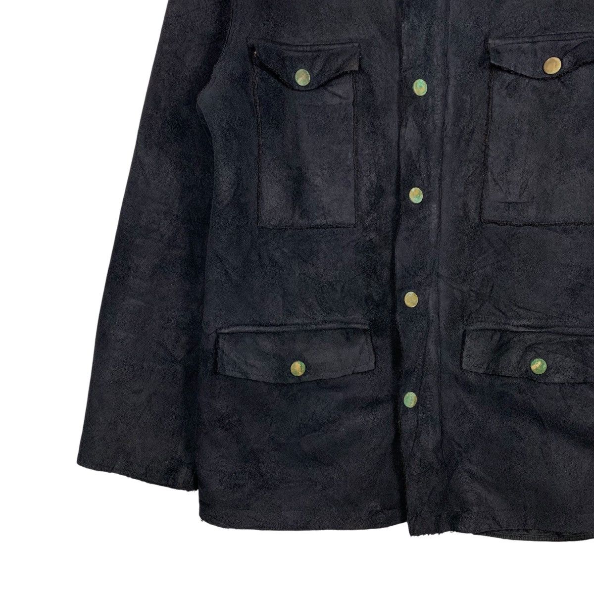 Japanese Brand Vintage 90's OCTOPUS ARMY Dark Field Jacket #2773-C125 Size US M / EU 48-50 / 2 - 5 Thumbnail